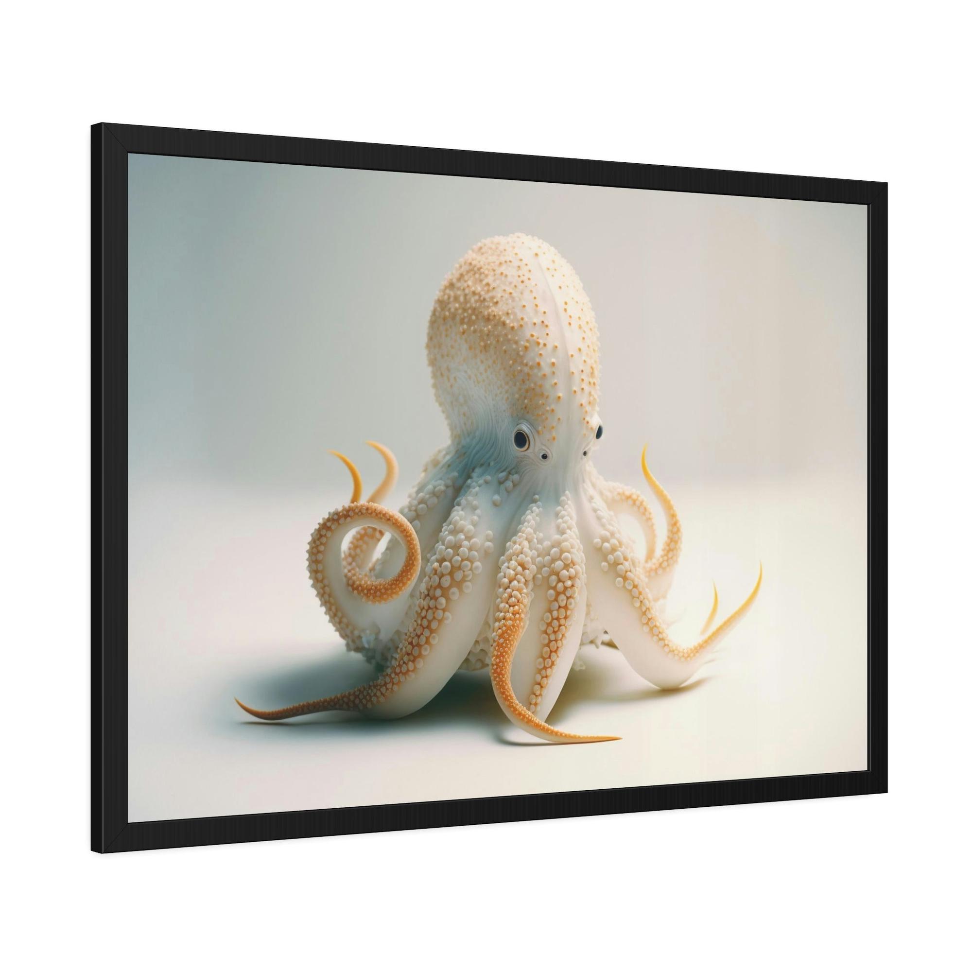 Octopuses The Wonders of Octopuses: A Detailed and Realistic Canvas