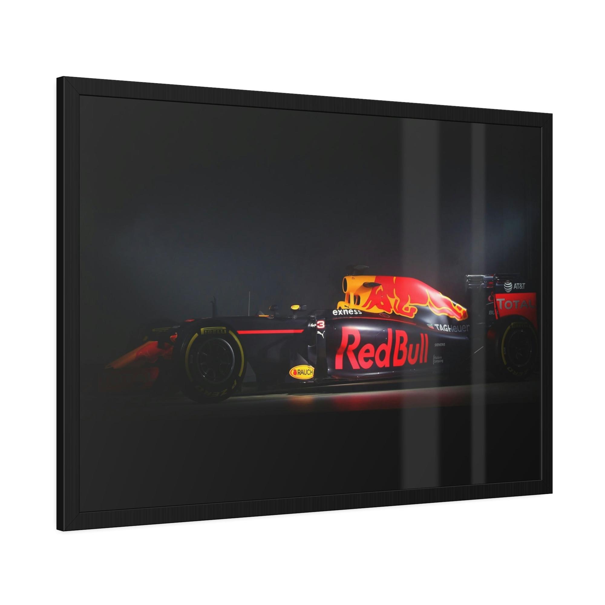 F1 The Art of Winning: Bold F1 Car Print on Framed Canvas & Poster
