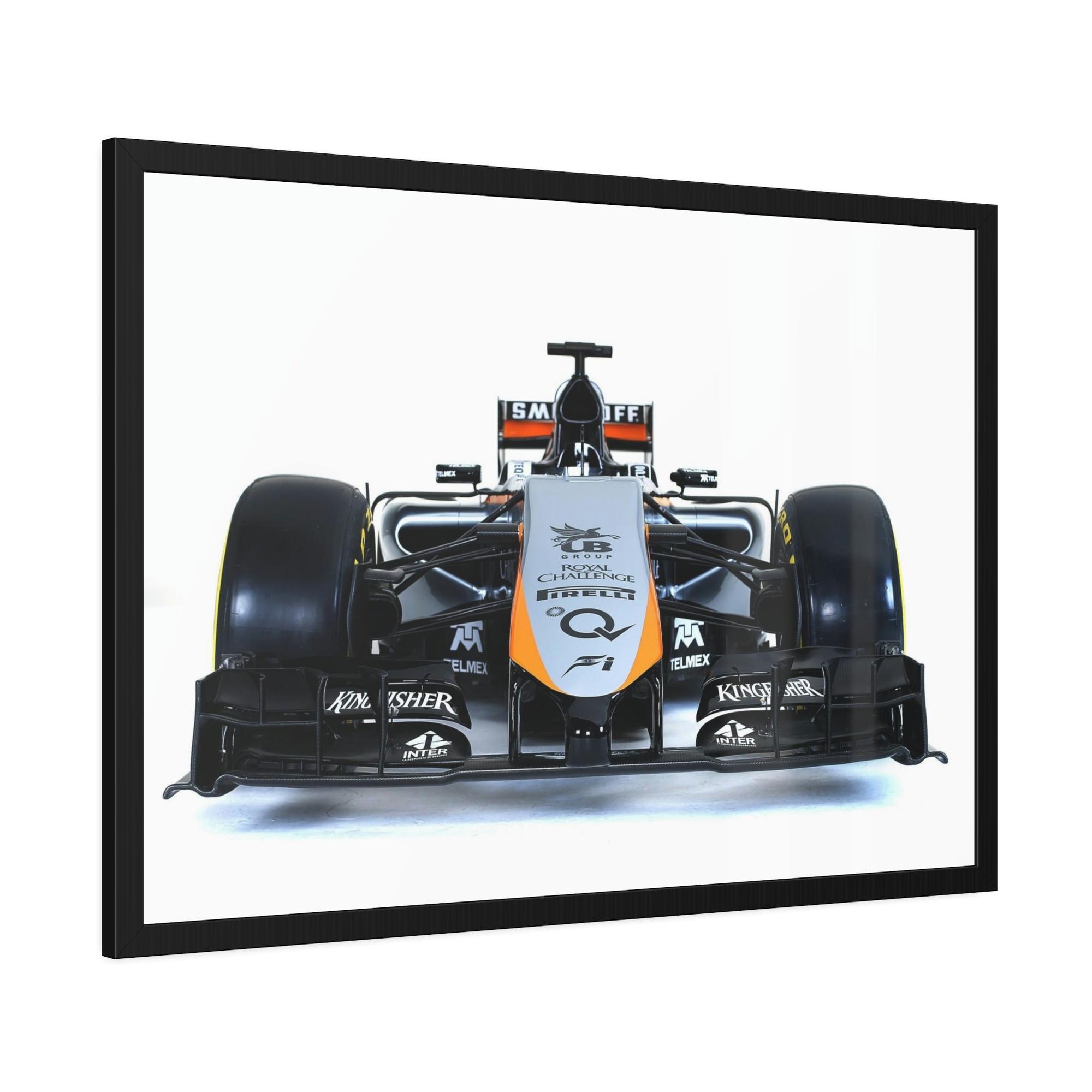 F1 The Need for Speed: Framed Canvas Print of F1 Cars