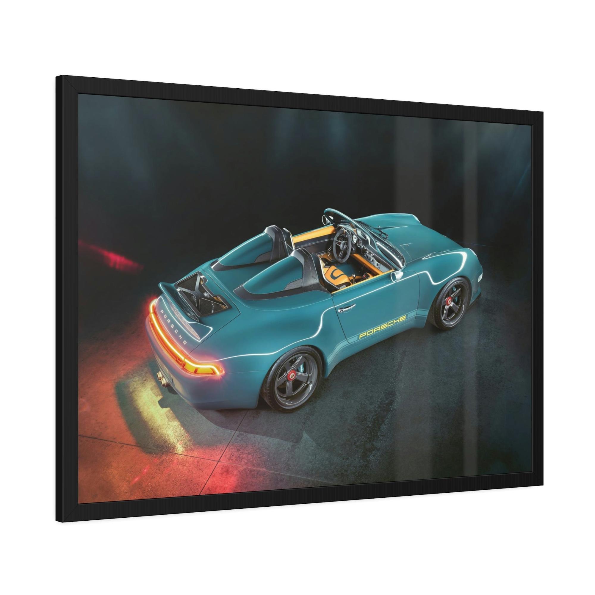 Porsche The Perfect Porsche: Museum-Quality Art Print for Auto Aficionados