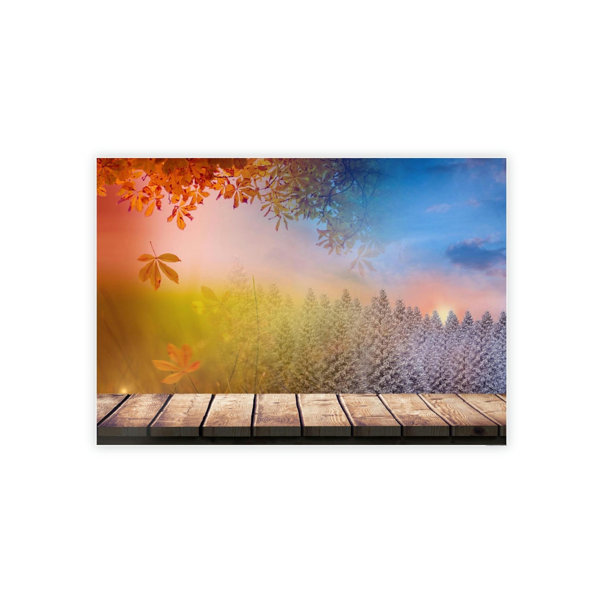 Seasons Seasonal Transitions: A Canvas of Changing Hues and Moods