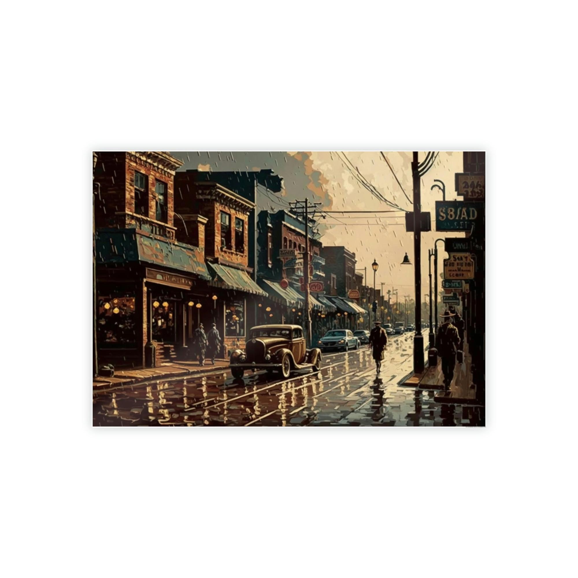 Vintage Vintage Melancholy: A Canvas of Romantic and Wistful Moods