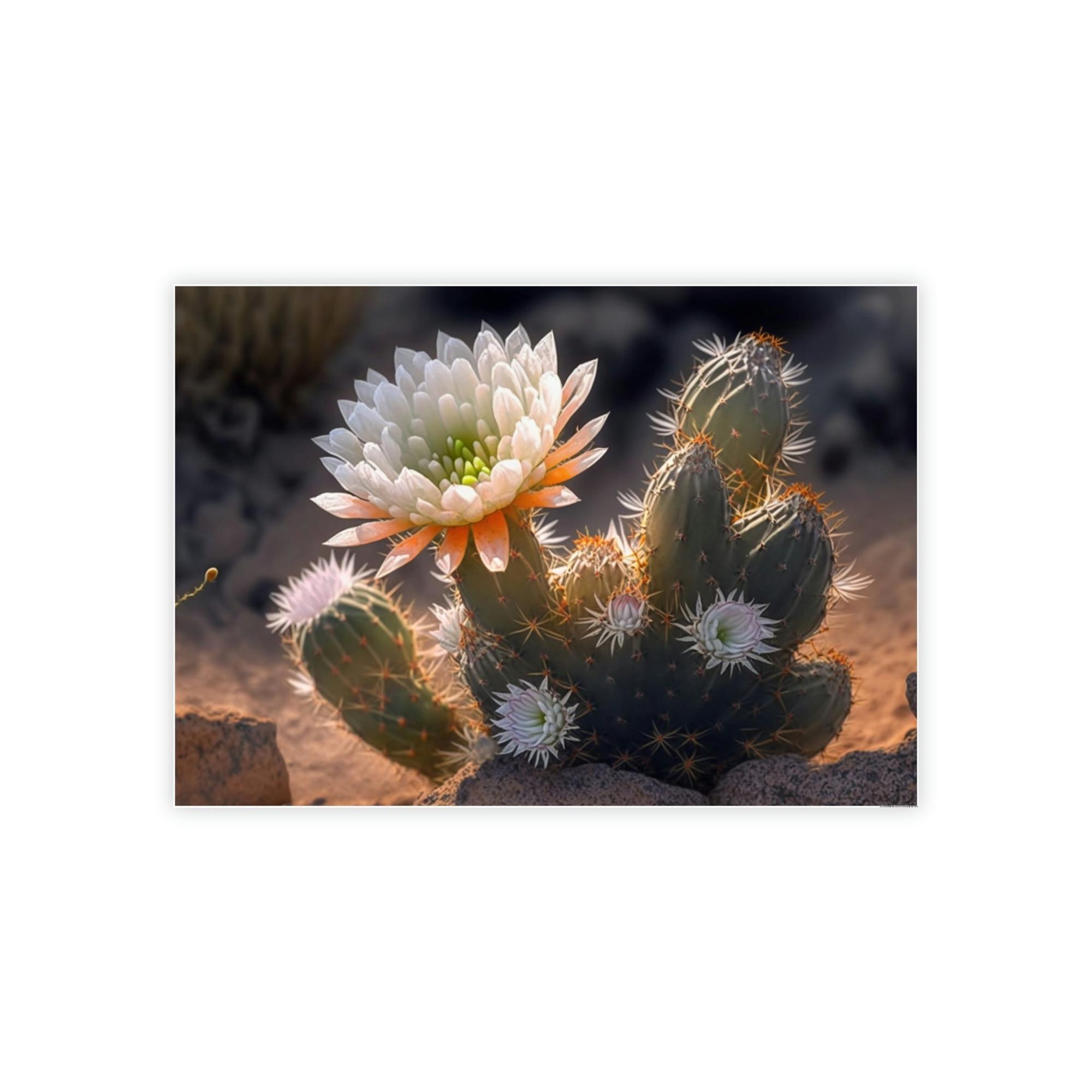 Cactus Cactus Wonderland: Canvas Print for a Whimsical and Playful Wall Decor