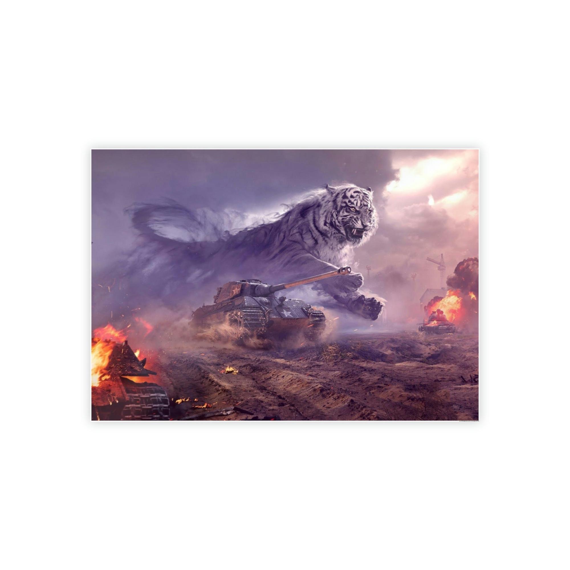 World Of Tanks Artillery in Action: Wall Art Bringing World of Tanks to Life