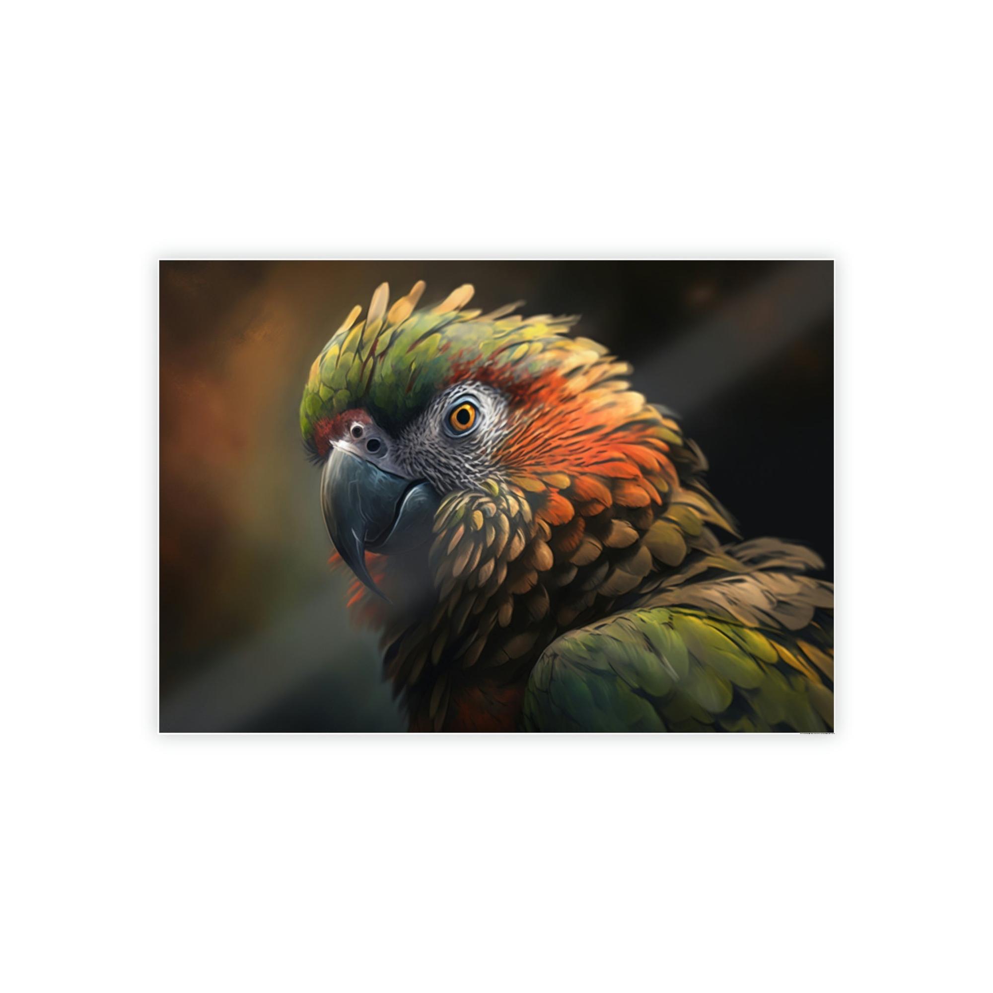 Parrots Parrot Whispers: A Canvas of Tropical Secrets and Mysteries