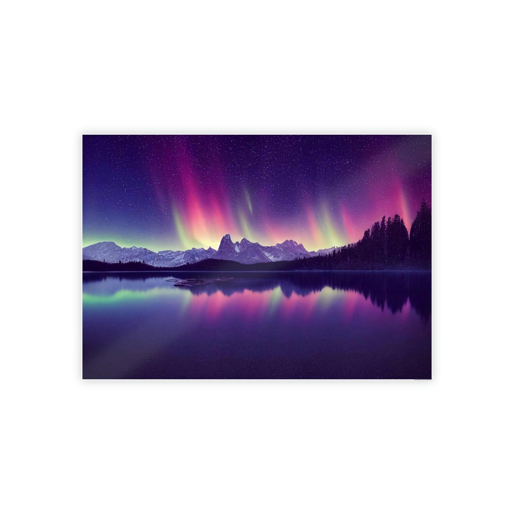 Aurora Borealis Aurora Borealis Serenade: A Harmonious Display of Light and Color