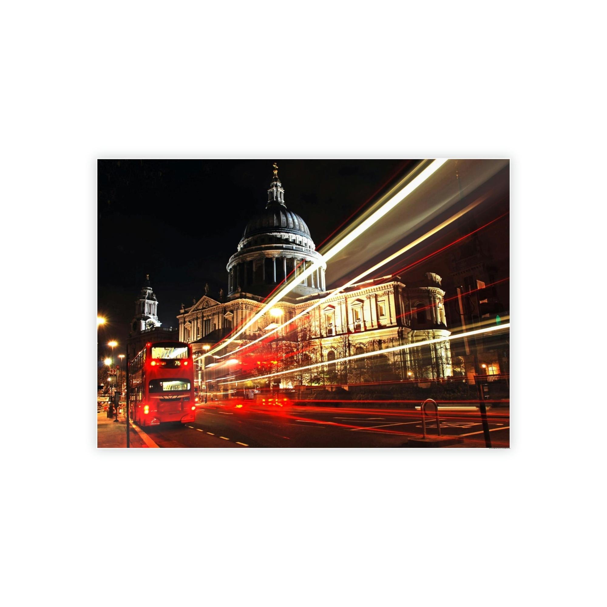 Bus The Essence of Travel: Canvas Print capturing the Spirit of Buses