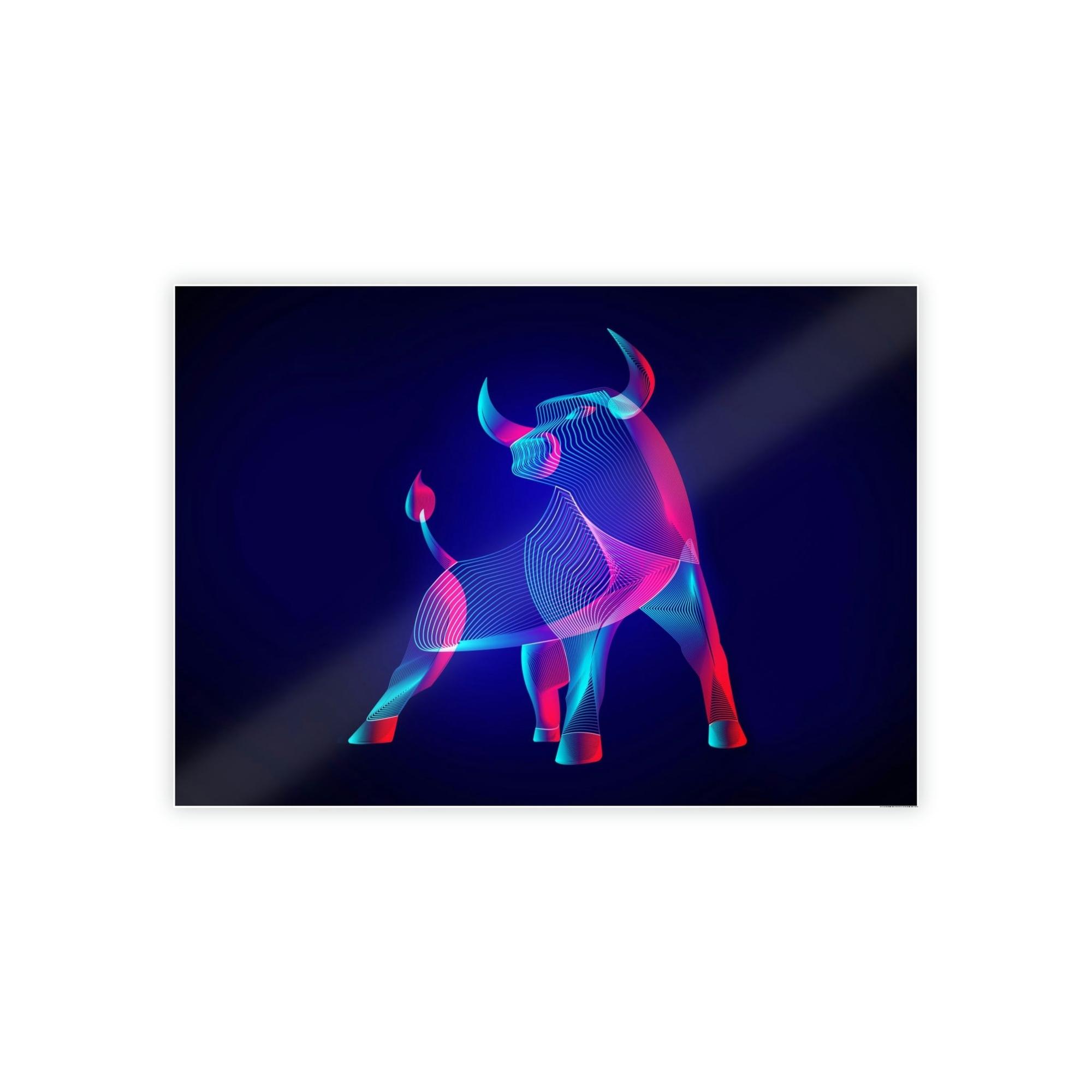 Neon Enchanted Expressions: Premium Canvas Prints for Exquisite Neon-themed Wall Decor
