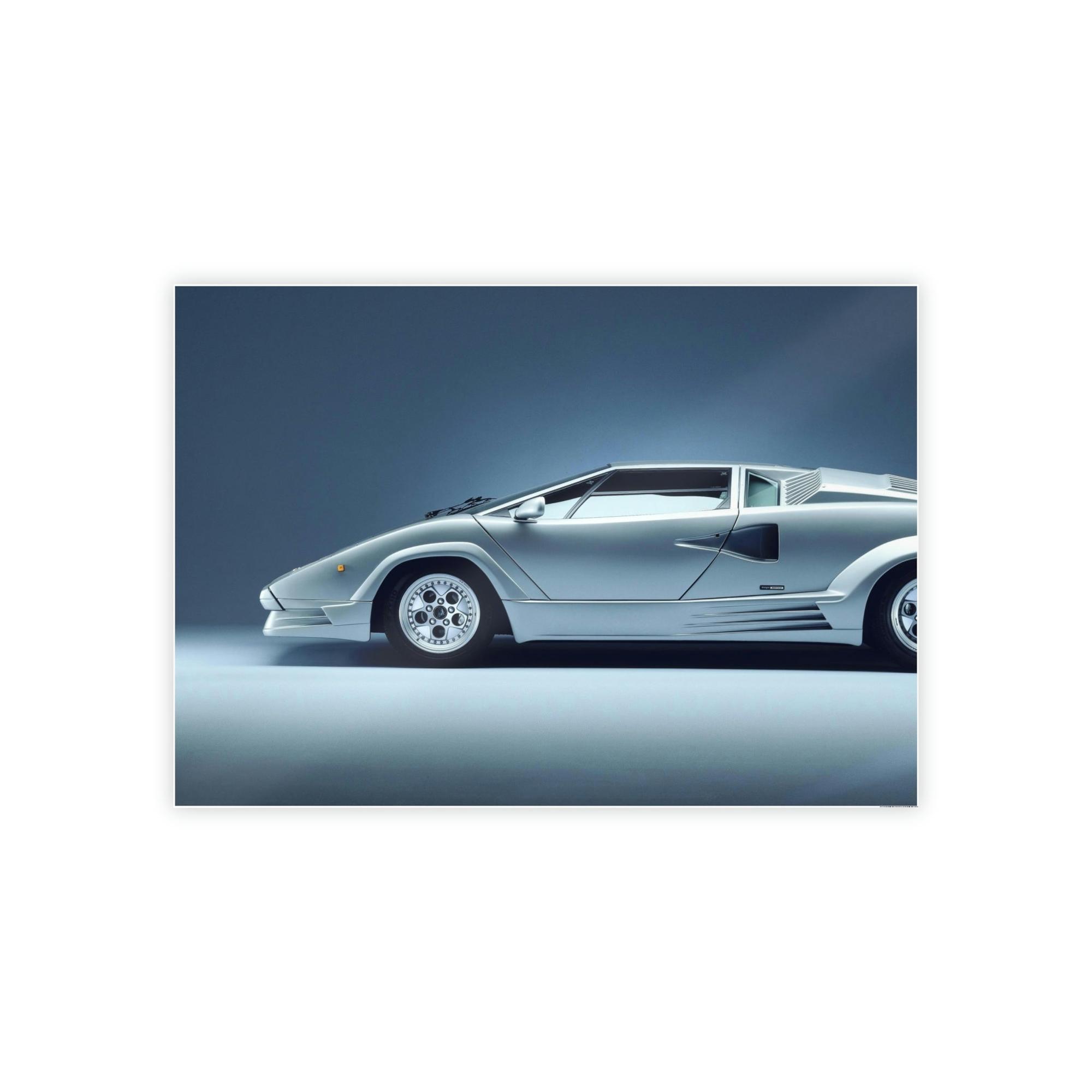 Lamborghini Sleek Supercar Beauty: Lamborghini Framed Canvas & Poster Art
