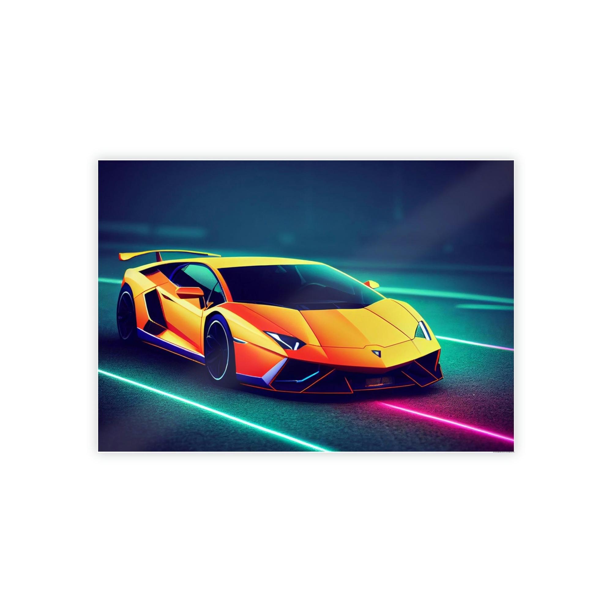 Lamborghini The Thrill of Speed: Lamborghini Canvas & Poster Print and Wall Art