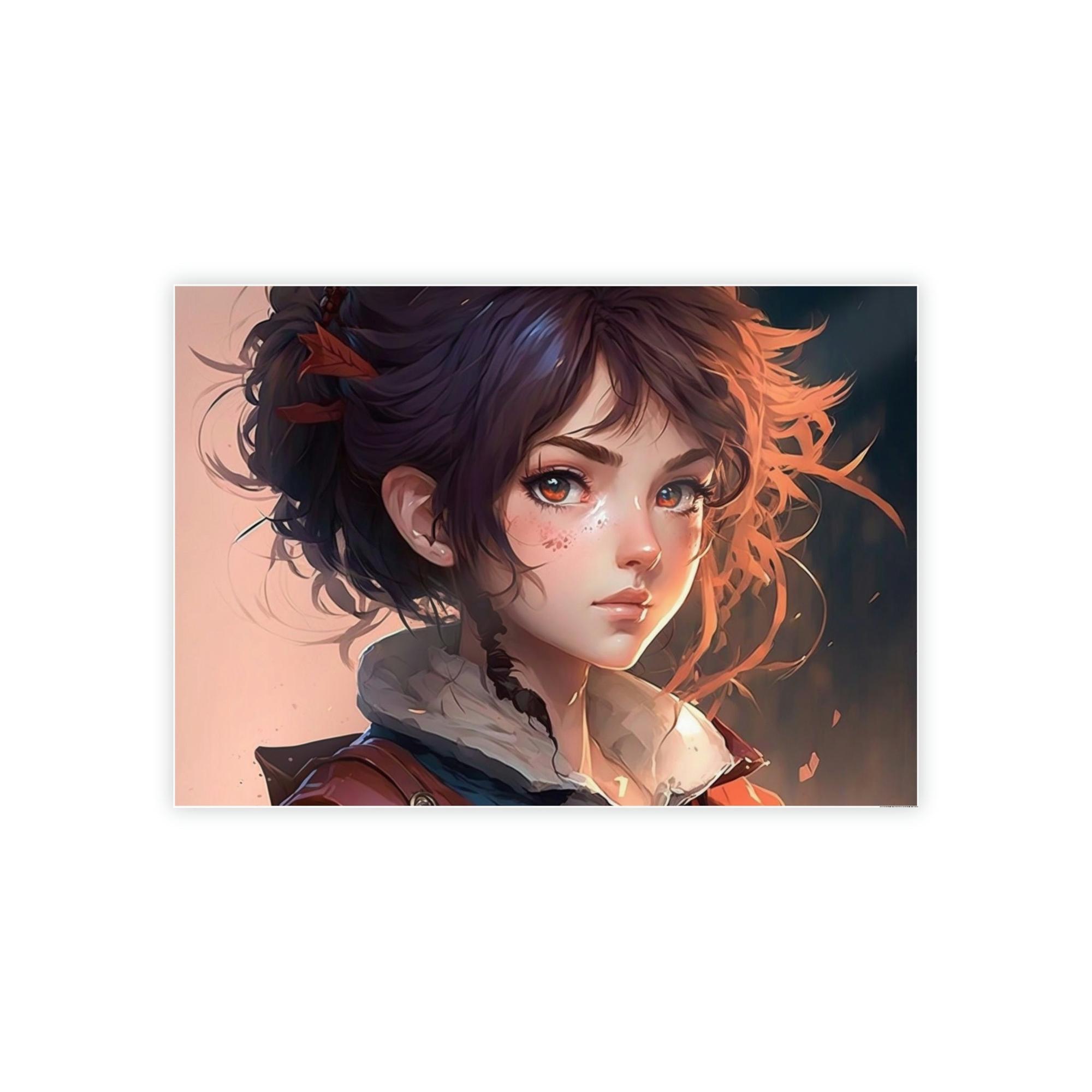 Anime The Art of Anime: Framed Poster of Your Favorite Anime Characters