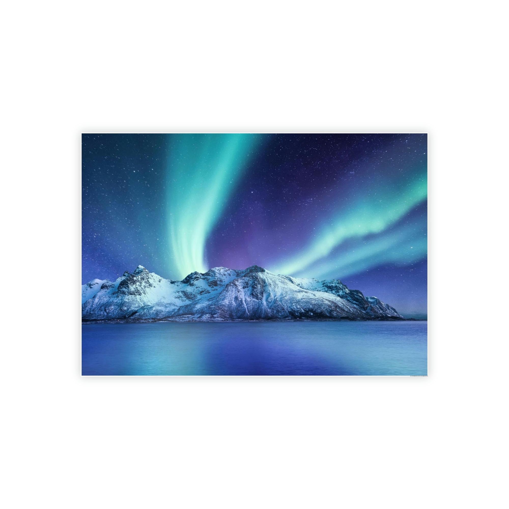 Aurora Borealis The Northern Lights: A Vibrant Canvas of Nature's Color Palette