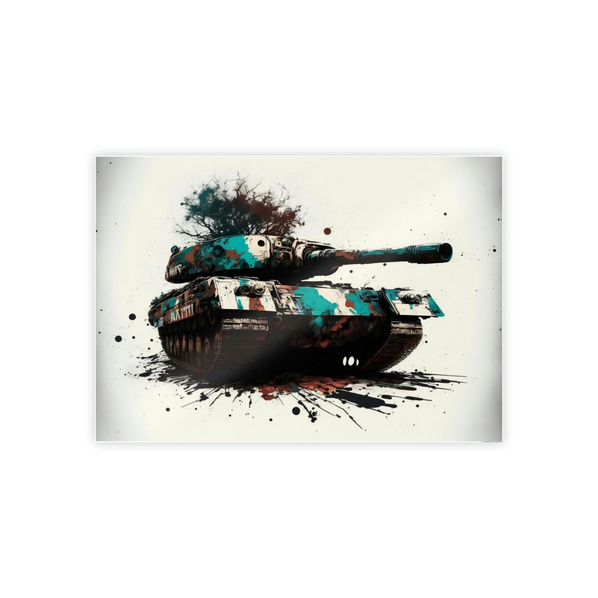 World Of Tanks Valor Unleashed: Captivating World of Tanks Print on Canvas & Poster