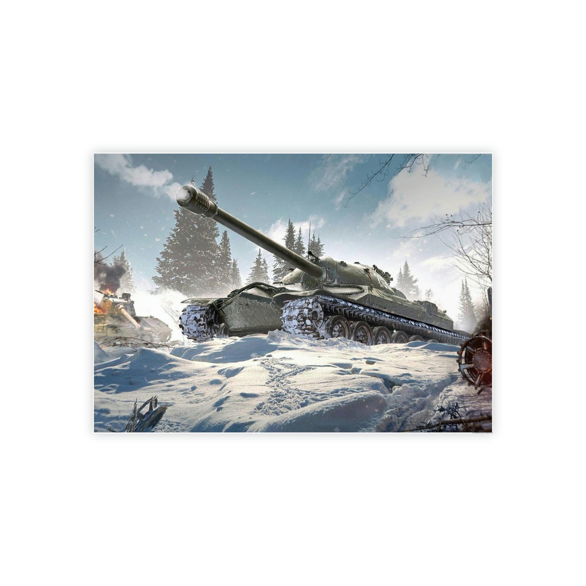 World Of Tanks Steel Titans Clash: Epic World of Tanks Canvas & Poster Wall Art