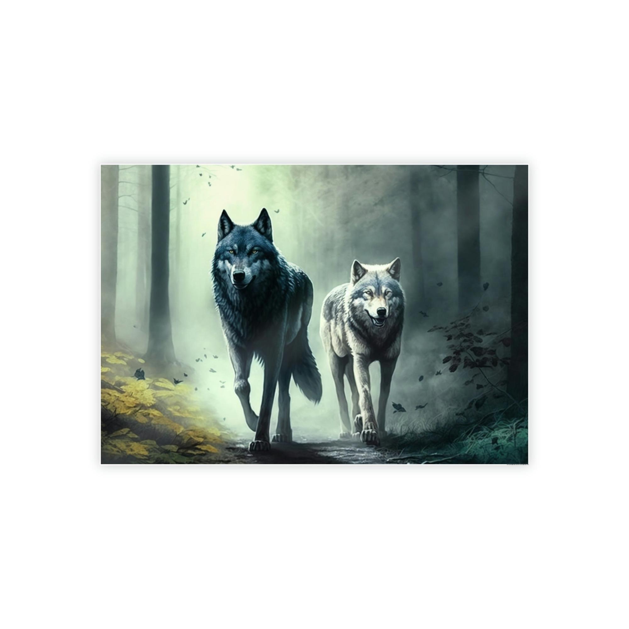 Wolfs Spirit of the Wild: Fierce Wolfs in Action