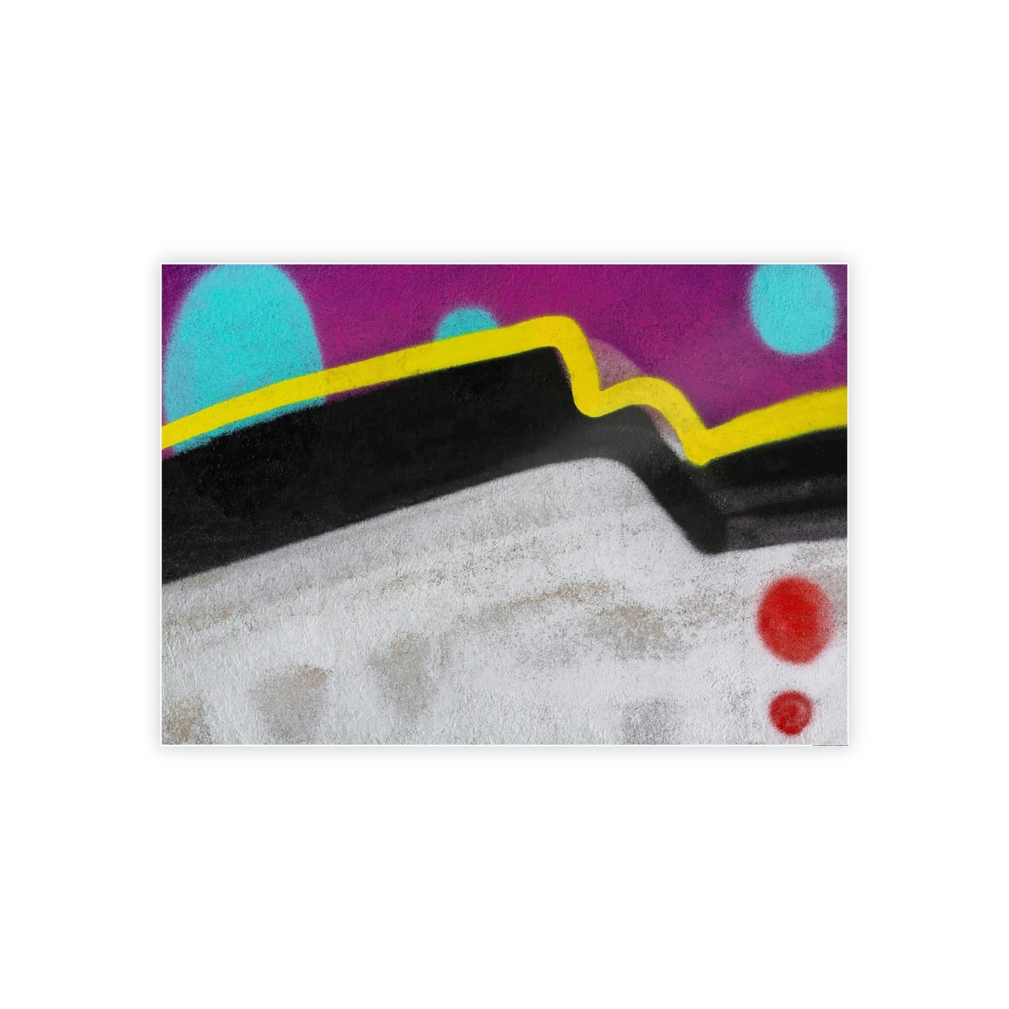 Abstract Graffiti Urban Canvas: Abstract Graffiti Art for Modern Homes