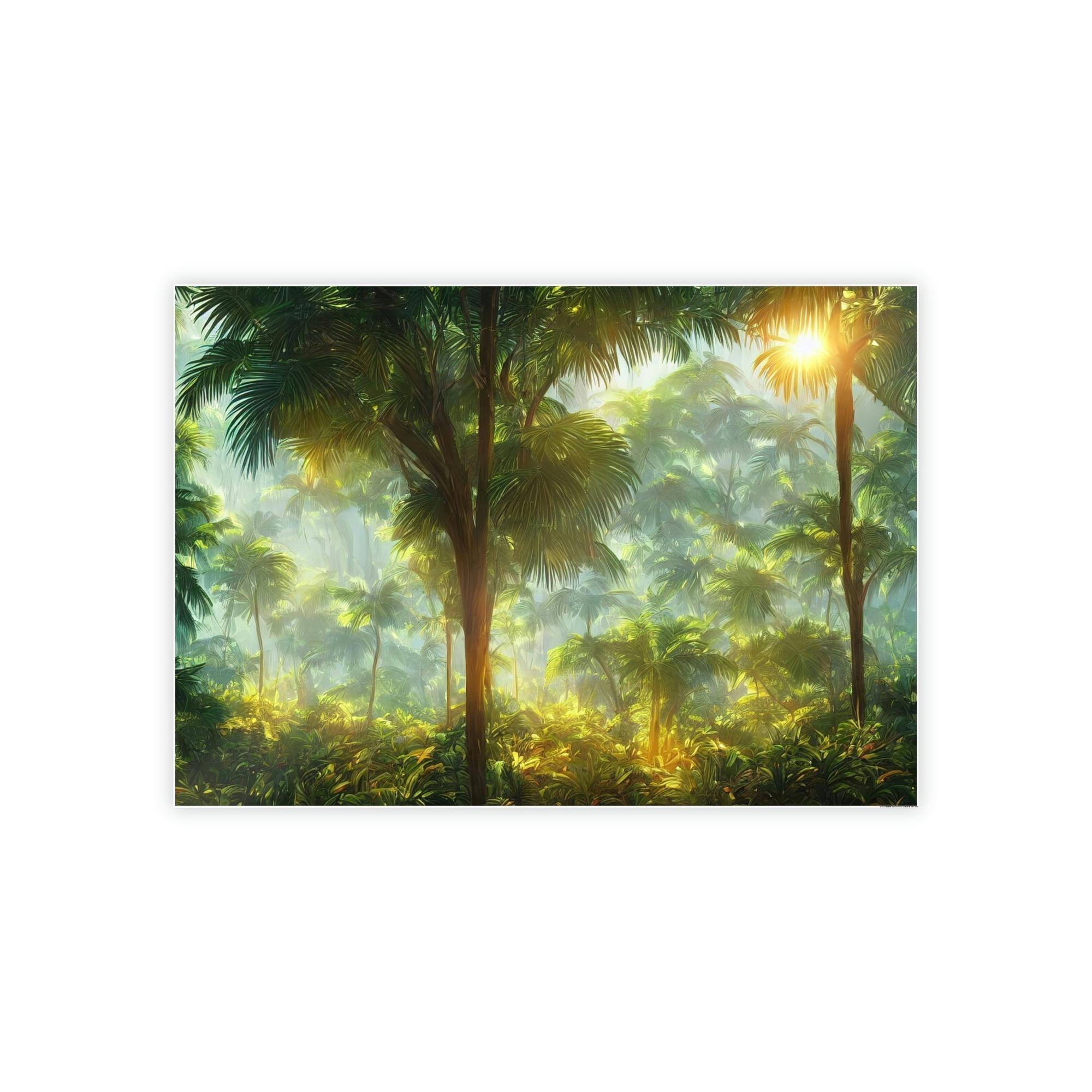 Tropical Island Vibes: Capturing the Essence of the Tropics on Canvas
