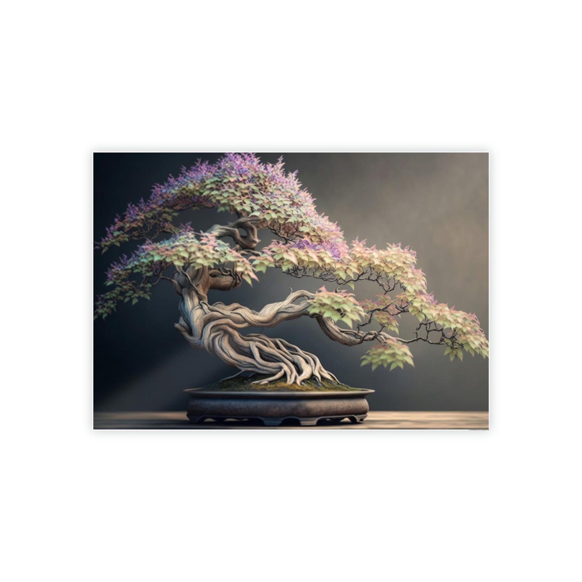 Bonsai Tree Bonsai Elegance: Wall Art and Print on Canvas with Sophisticated Bonsai Tree Art