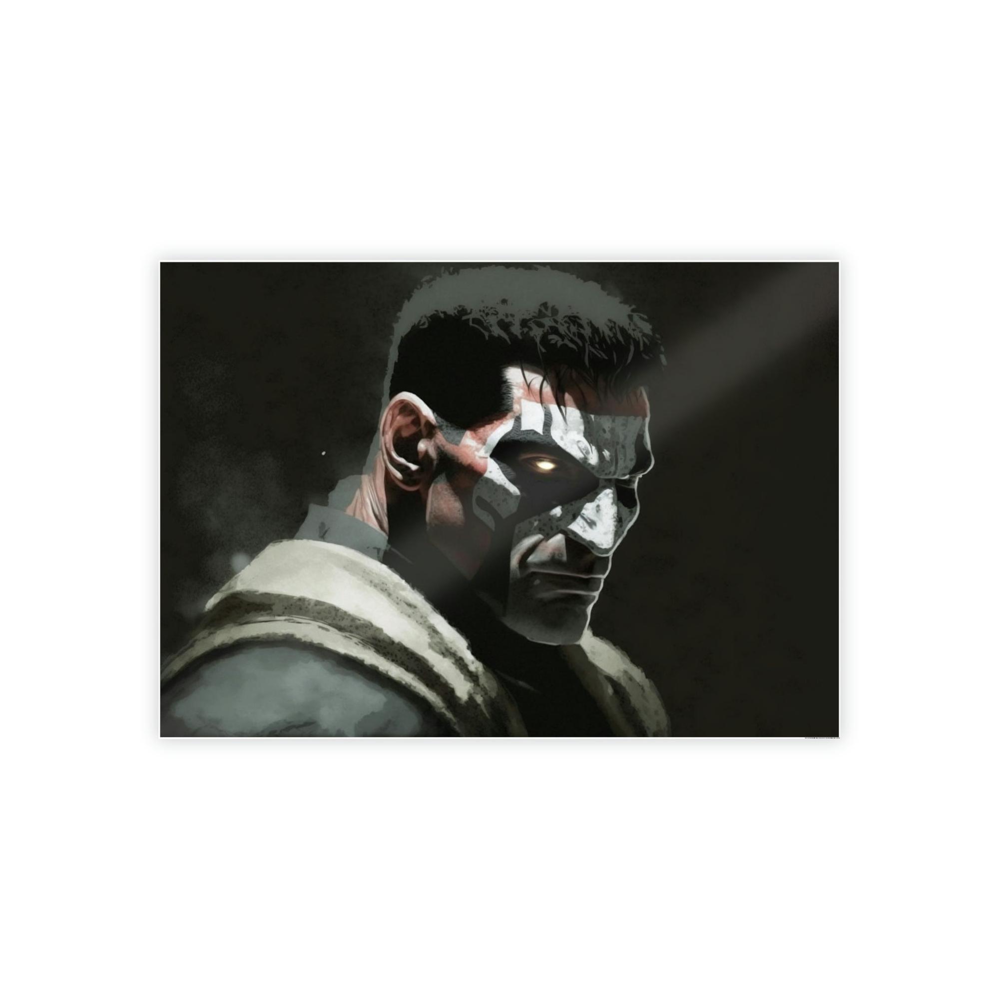Punisher Blood and Justice: A Punisher Painting