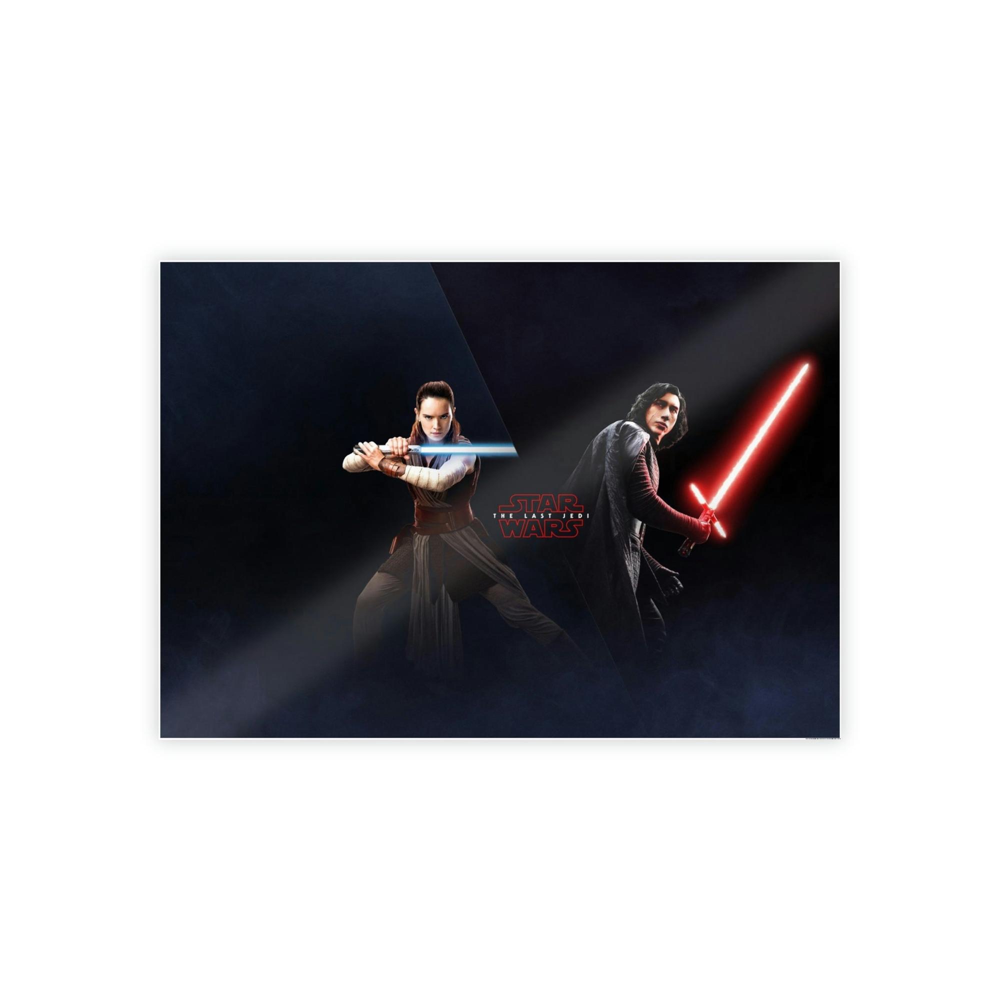 Star Wars Battle for the Galaxy: Star Wars Wall Art on Canvas & Poster for Sci-Fi Fans