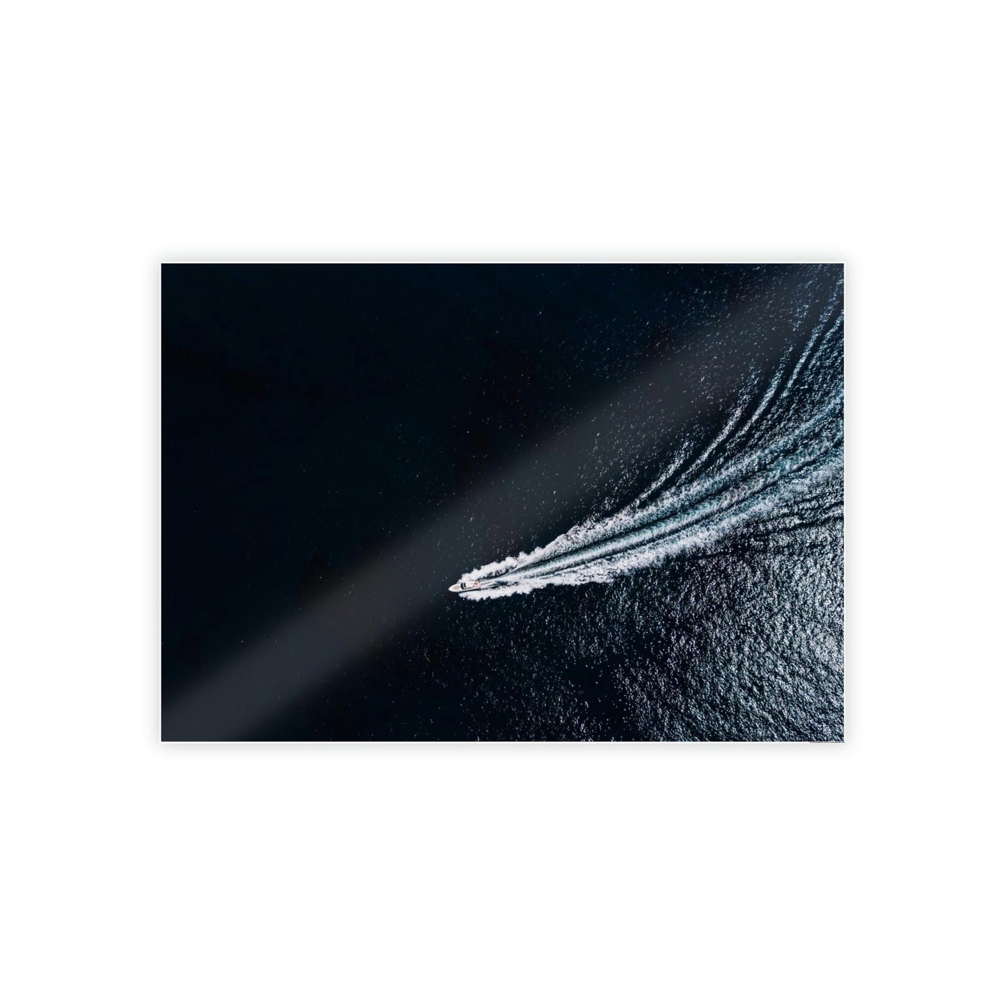 Boats Serene Seascapes: Artistic Boat Scenes on Natural Canvas