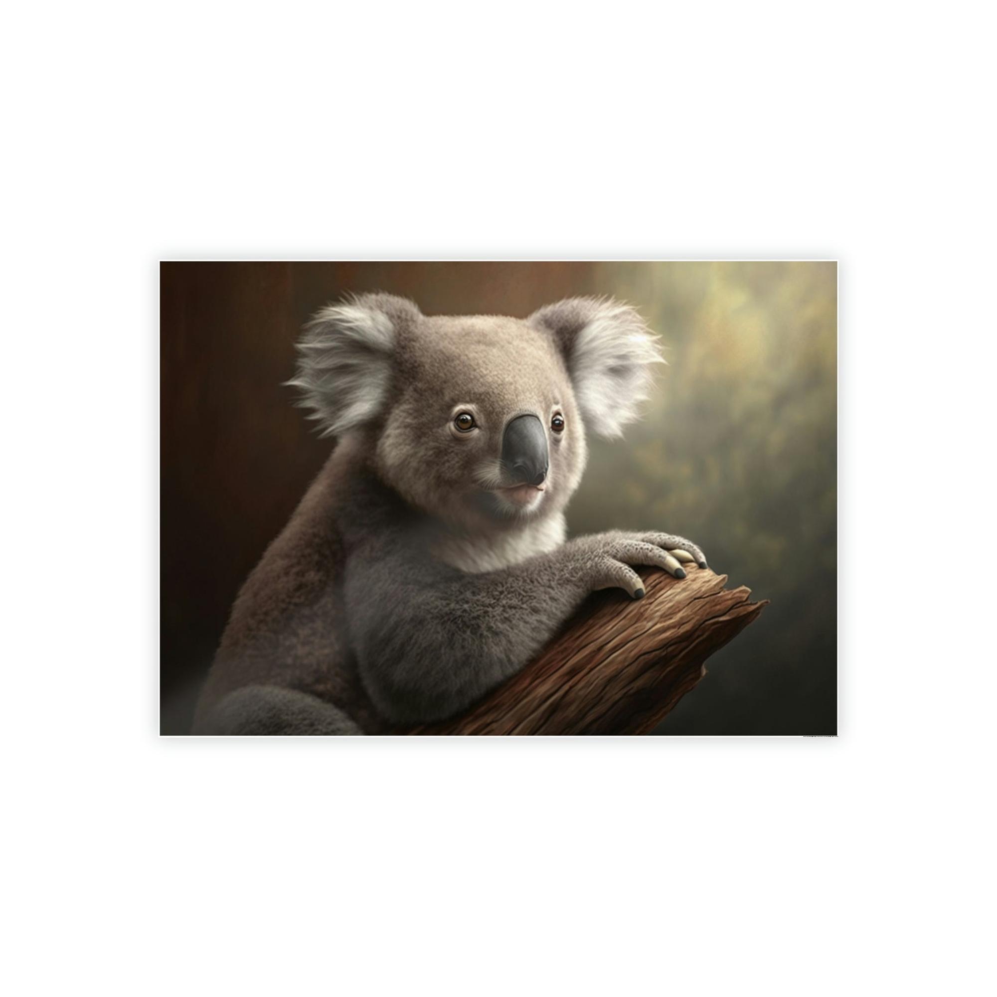 Koalas Koala Magic: An Enigmatic Painting on Canvas