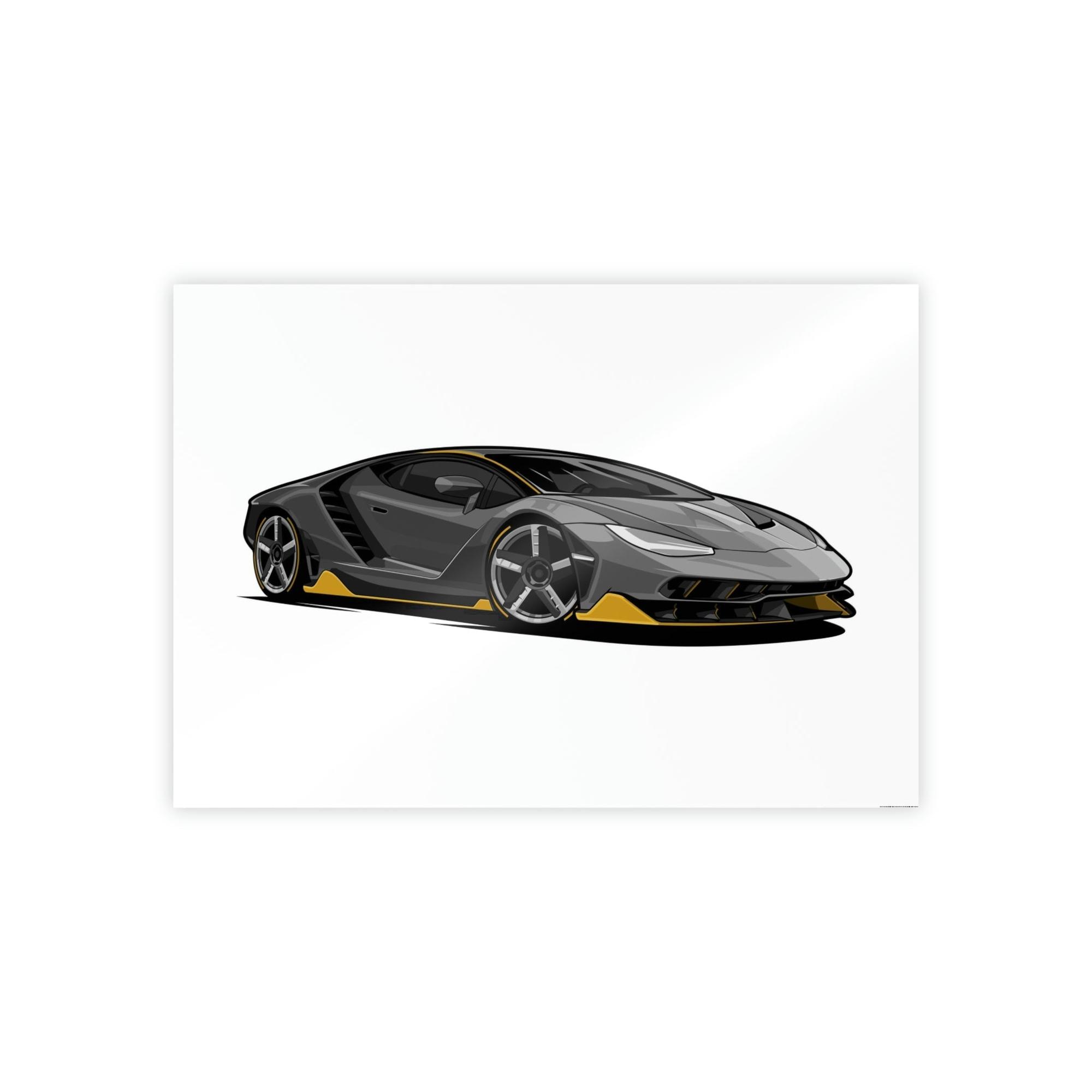 Lamborghini Lamborghini Legacy: Exquisite Canvas & Poster Art and Wall Print