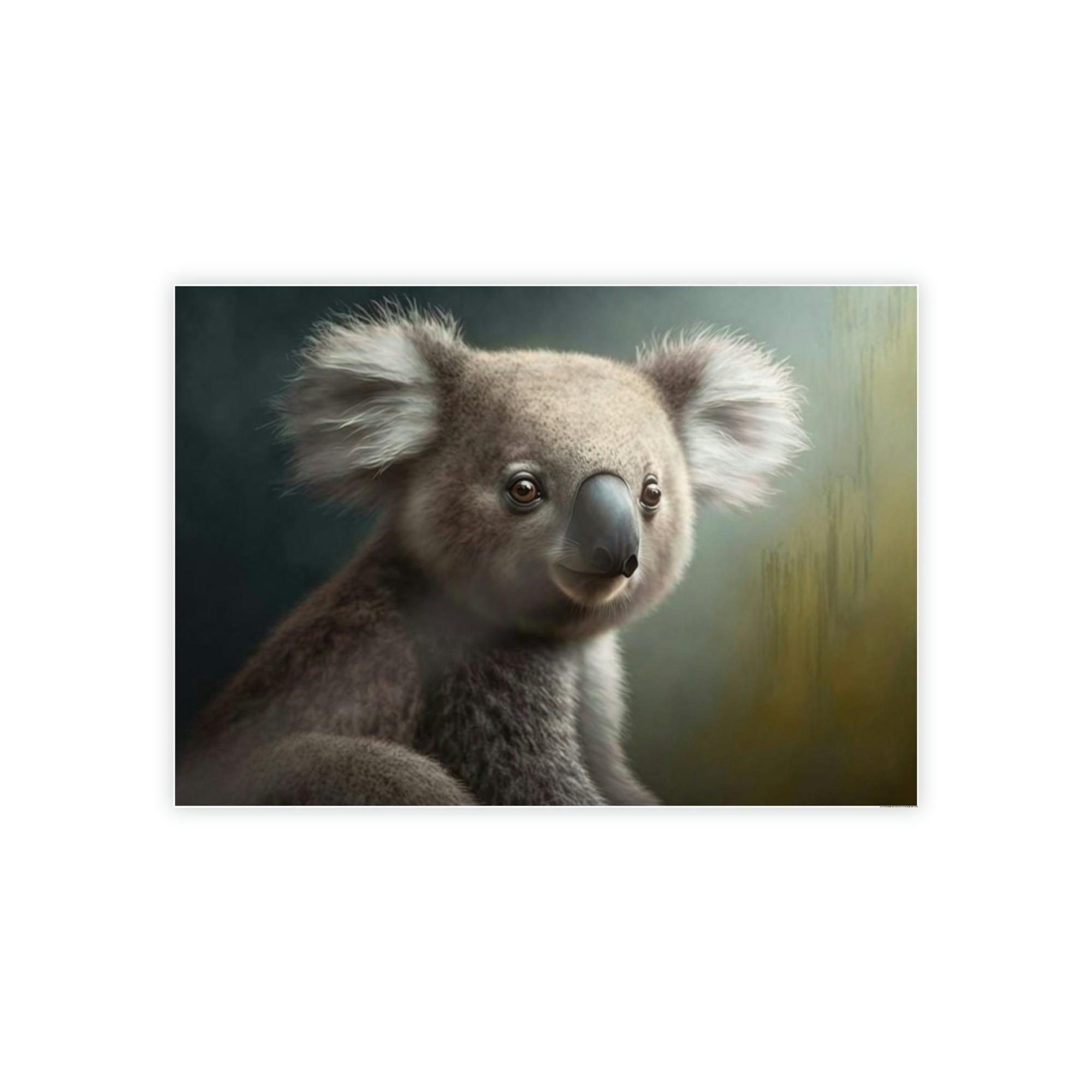 Koalas The Koala's Secret World: An Intriguing Painting on Canvas