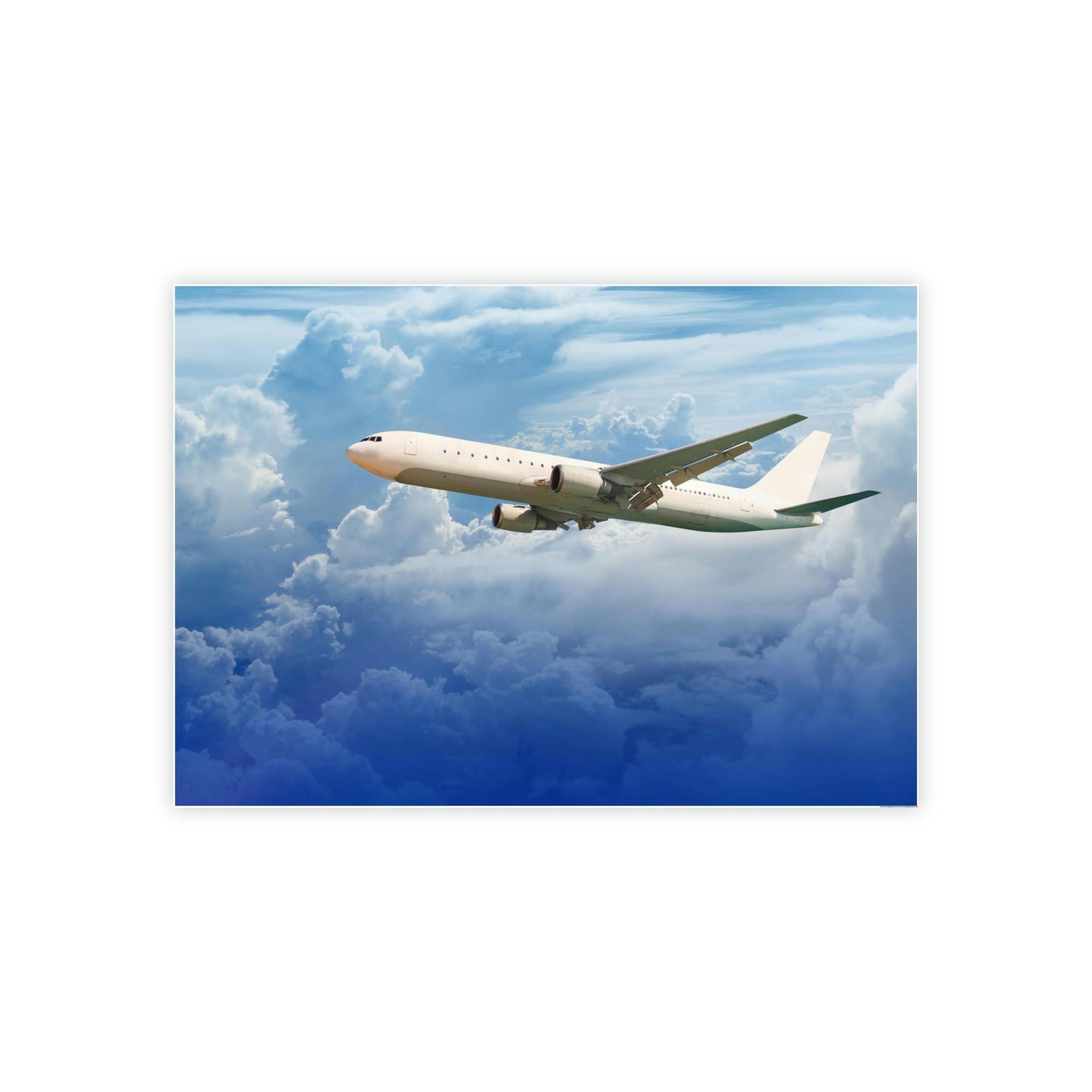Airplanes The Art of Flight: Printed Canvas & Poster of Classic and Modern Airplane