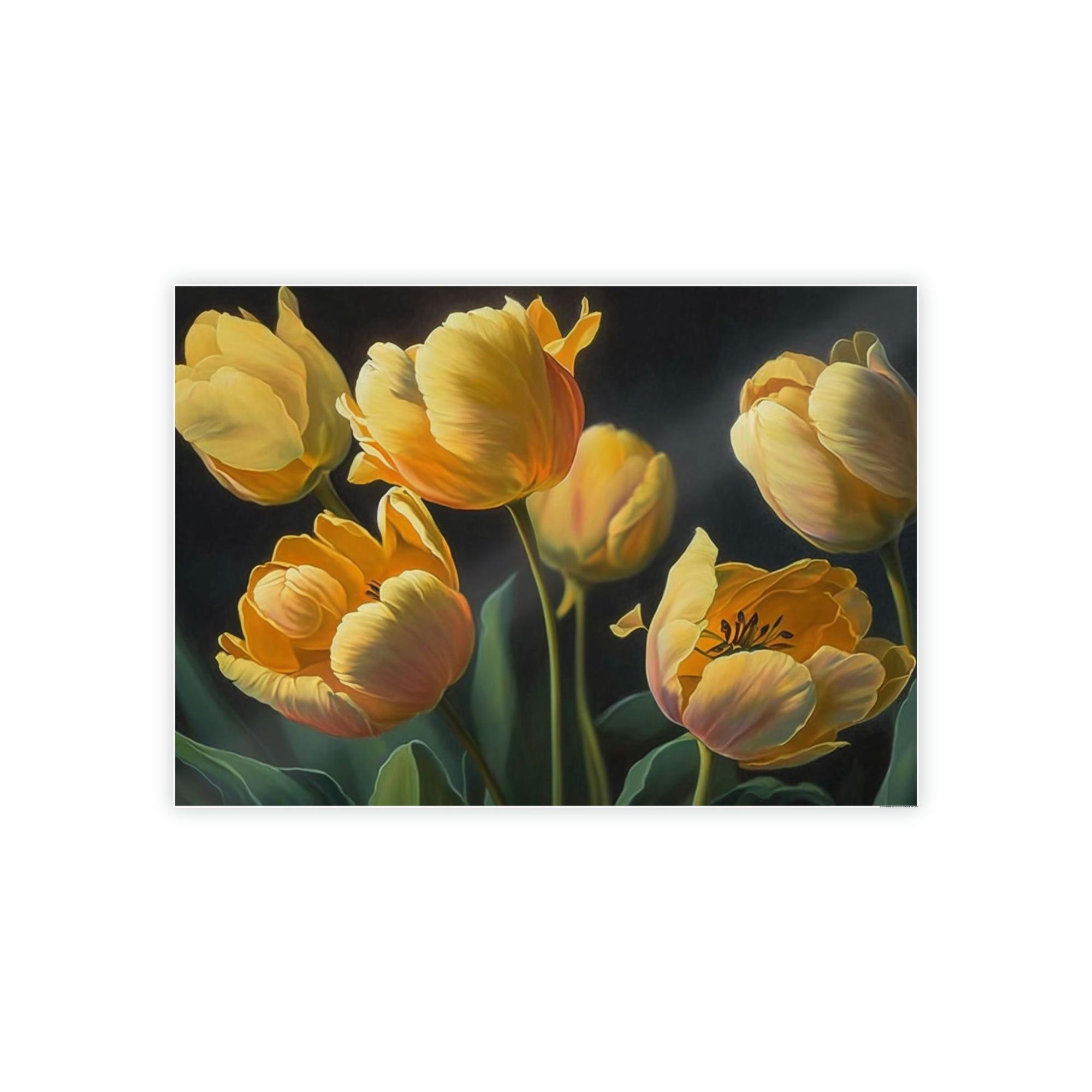 Tulips Spring's Finest: A Garden of Tulips