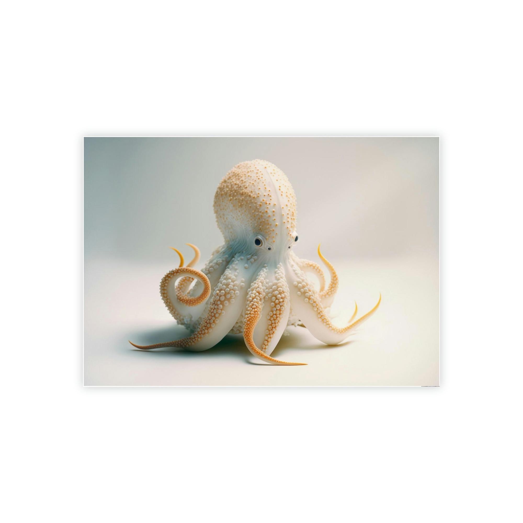 Octopuses The Wonders of Octopuses: A Detailed and Realistic Canvas