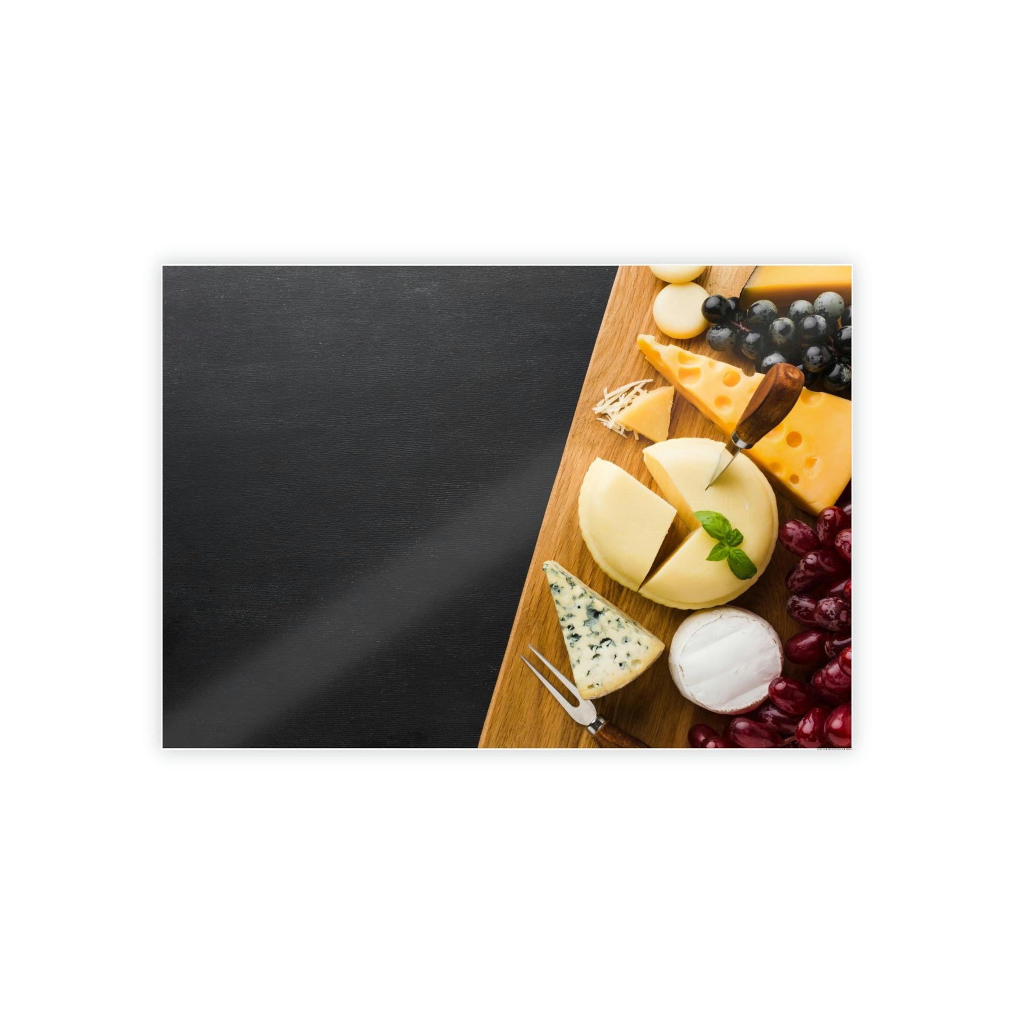 Cheese The Art of Cheese: Natural Canvas Prints of Gourmet Cheese Wheels