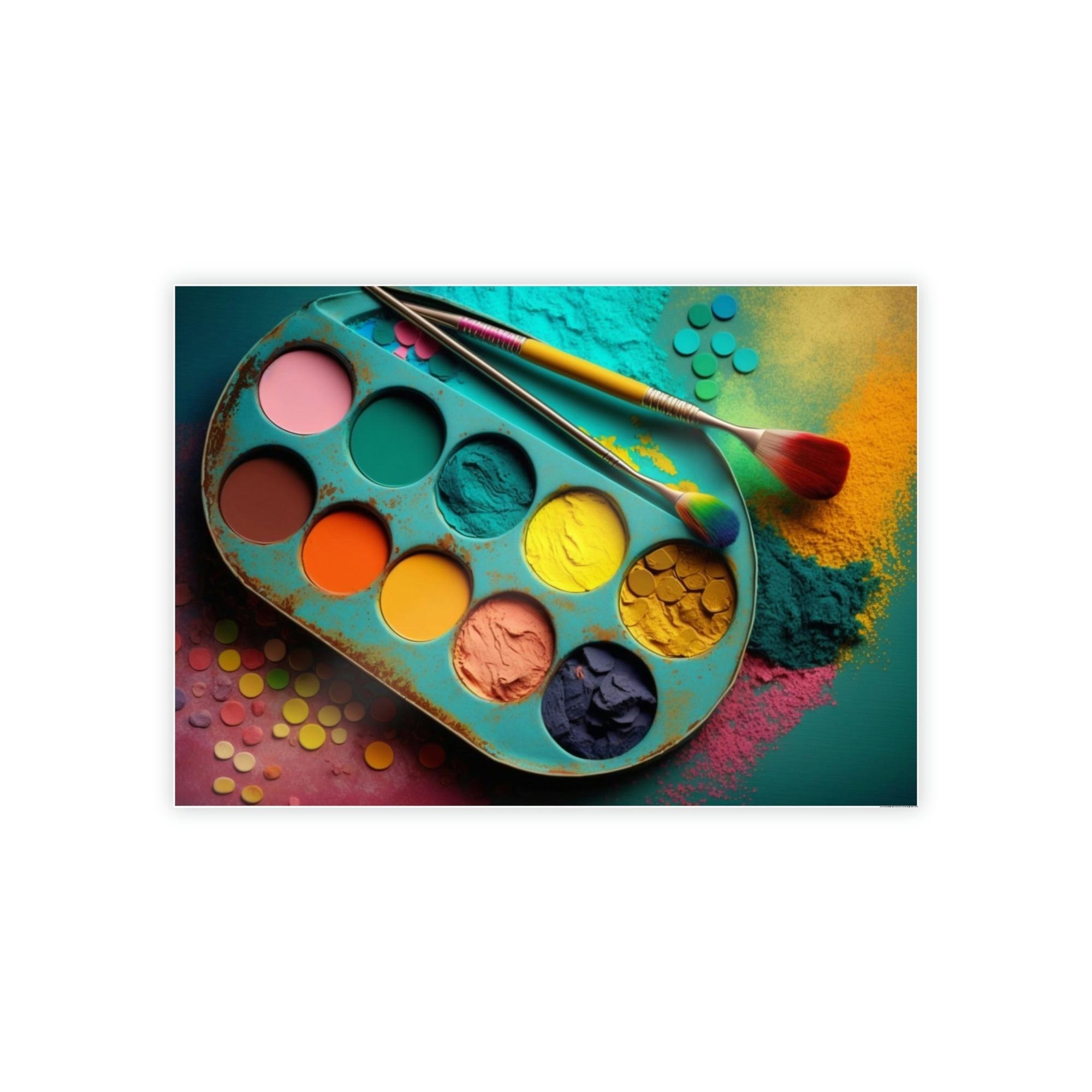 Colors Color Symphony: Framed Canvas Print to Brighten Up Any Room