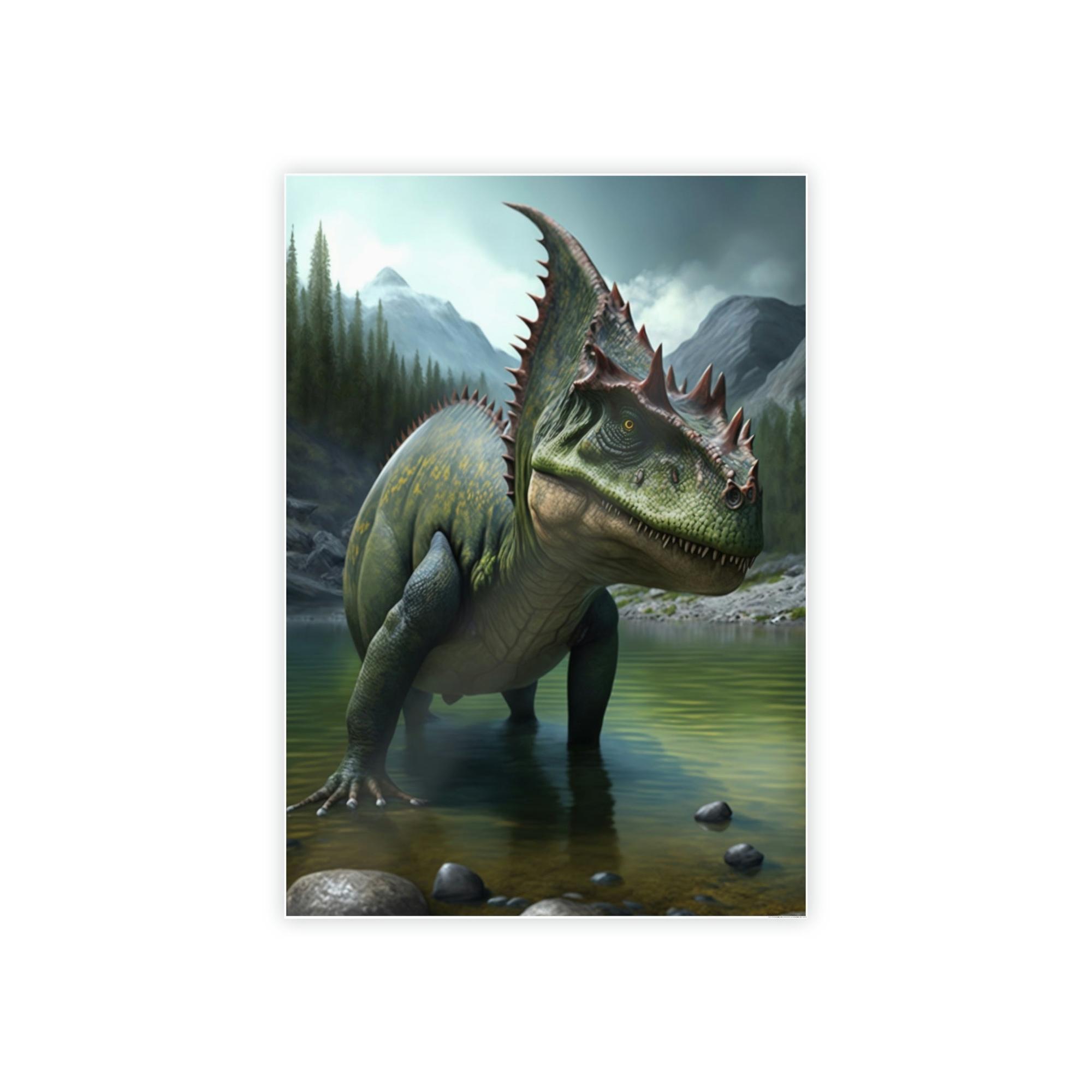 Dinosaurs Jurassic Dreams: Canvas & Poster of Dinosaurs and Imagination