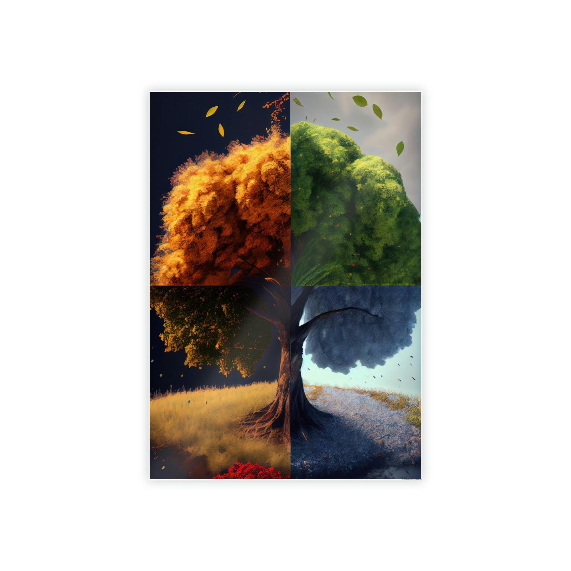 Seasons Seasonal Moods: A Canvas of Nature's Ever-Changing Personalities