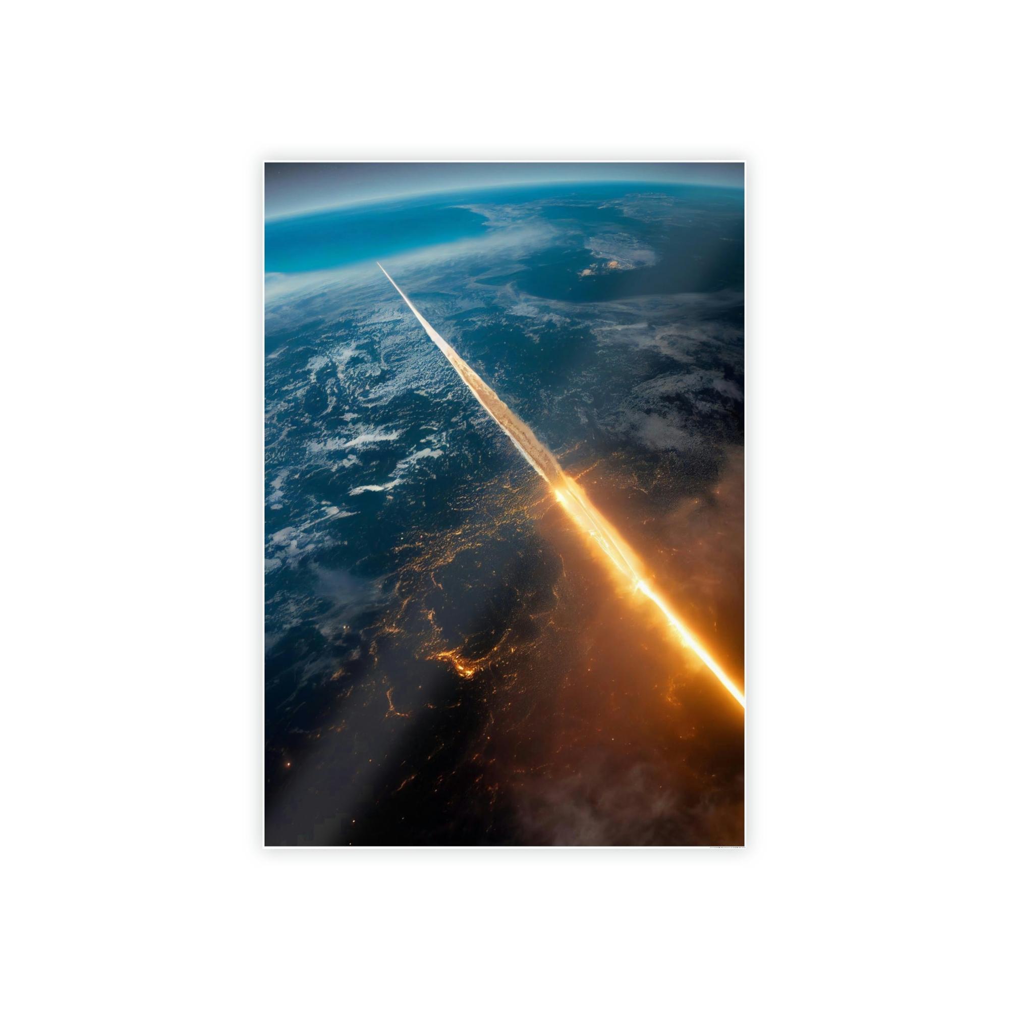 Nasa Cosmic Expedition: A NASA-Inspired Painting