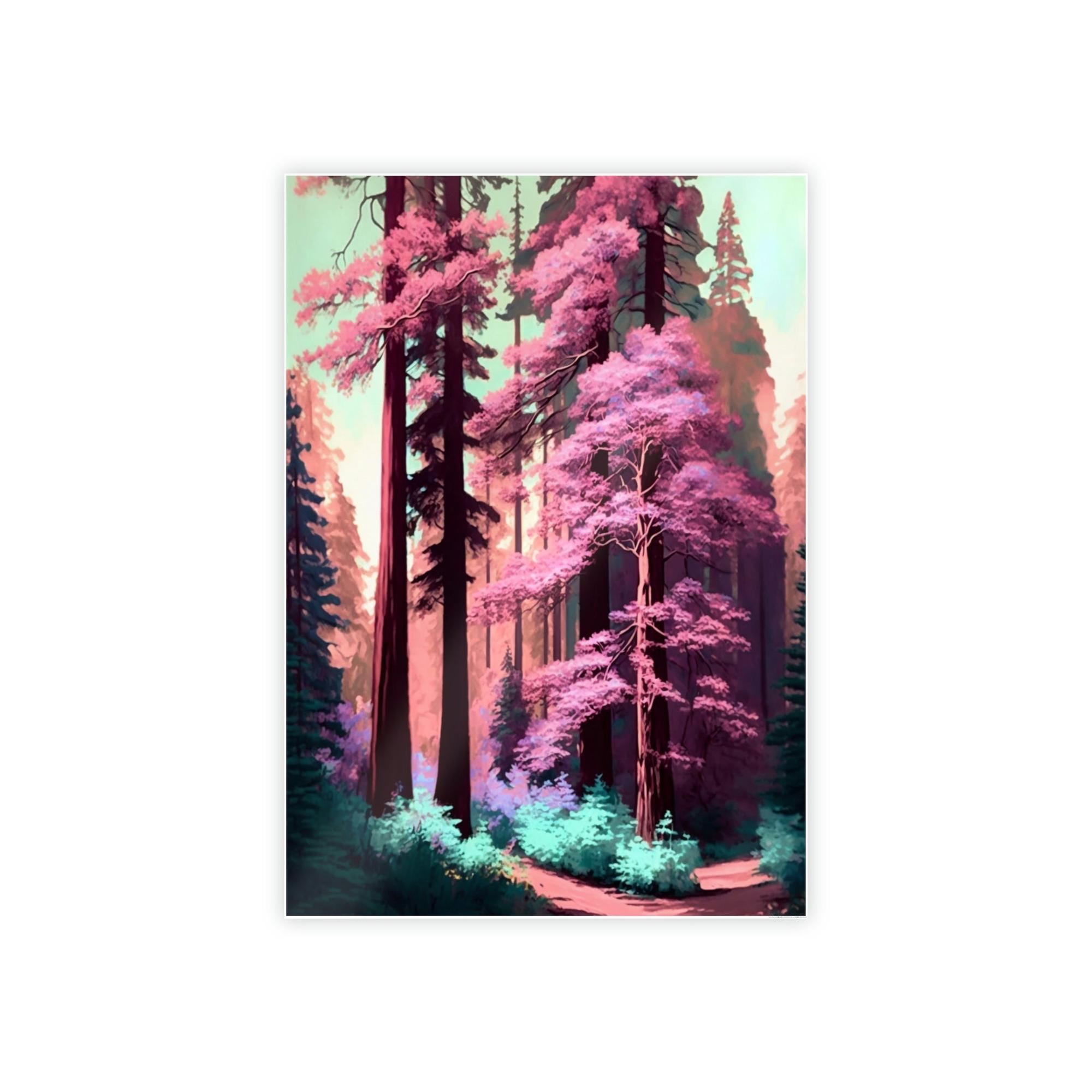 Redwood Trees Serenity in the Woods: Redwood Trees