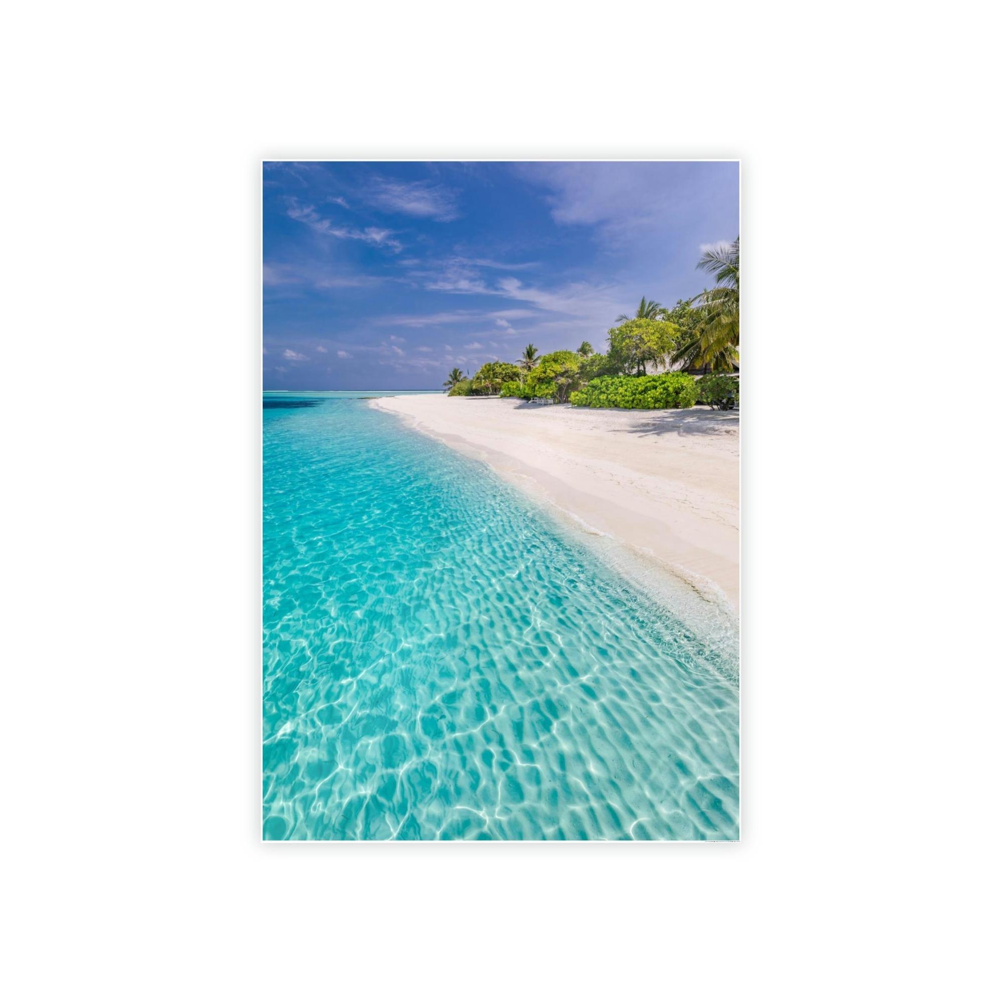 Caribbean Beach Island Dreams: Caribbean Beach Print on Canvas and Art Prints for Your Home