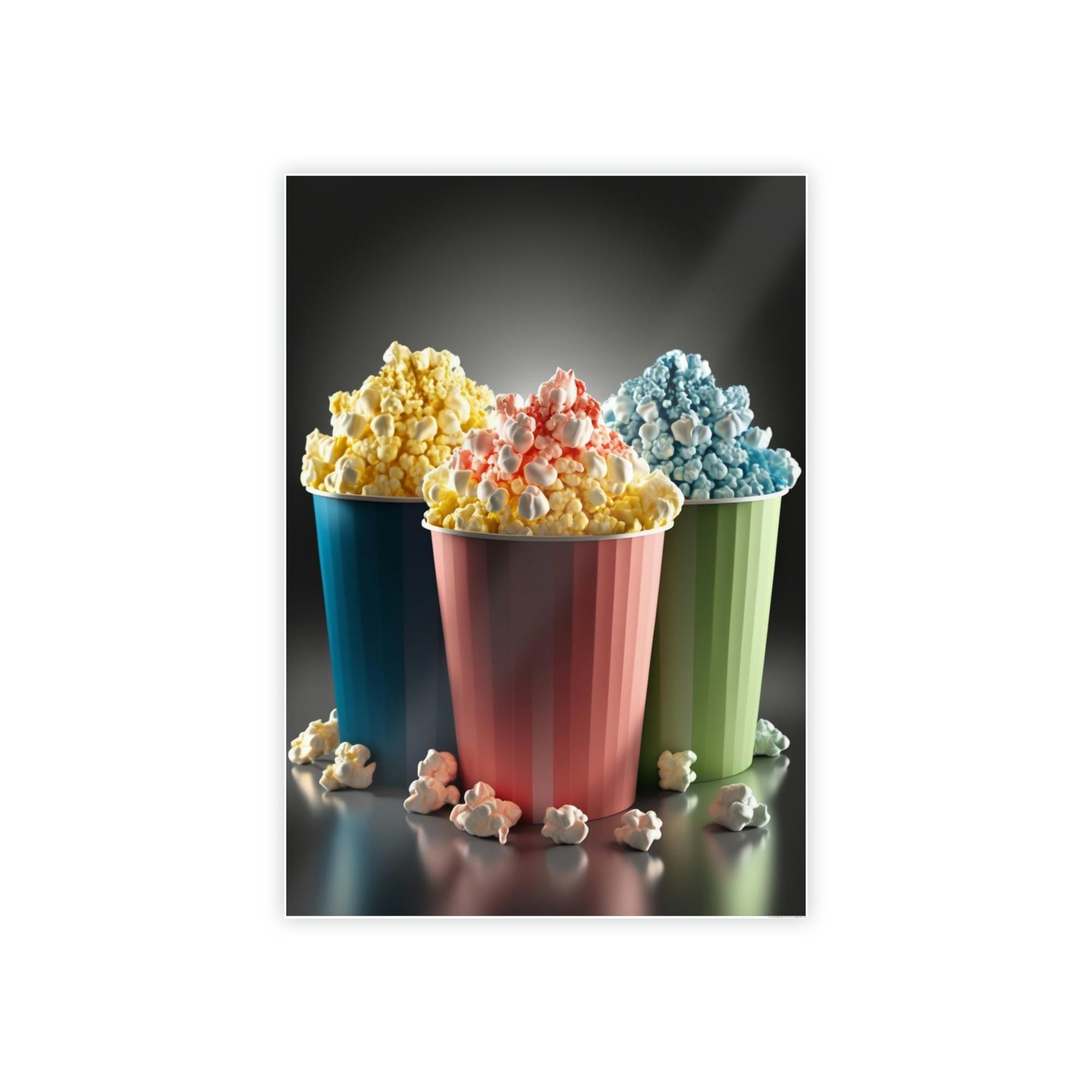 Popcorn Bursting with Flavor: A Canvas of Popcorn Perfection