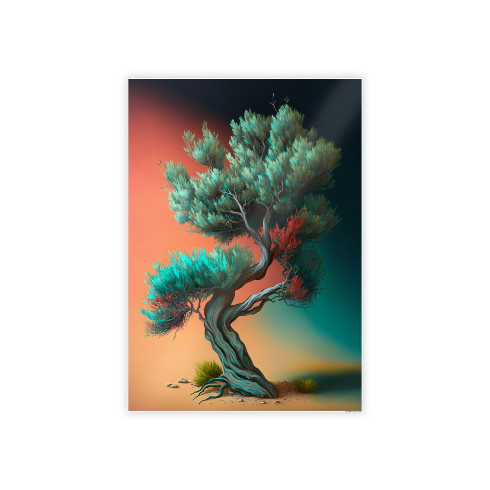 Olive Trees Sunlit Trees: A Bright and Cheerful Glimpse into the Beauty of Olive Trees' Canopies
