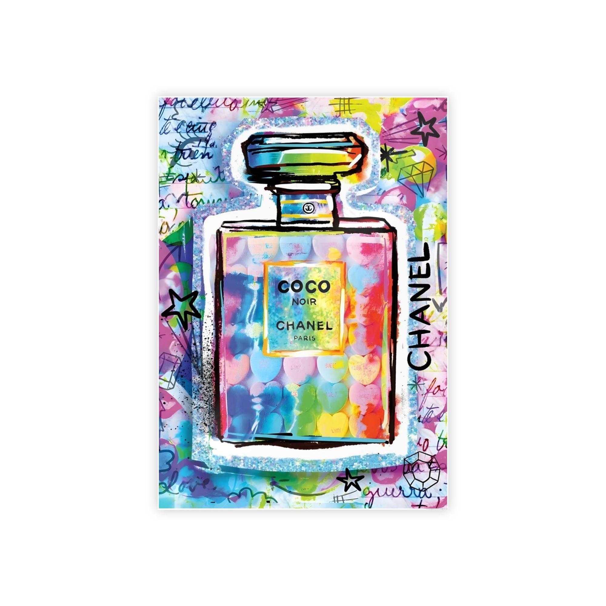 Chanel The Essence of Chanel: Exquisite Print on Natural Canvas