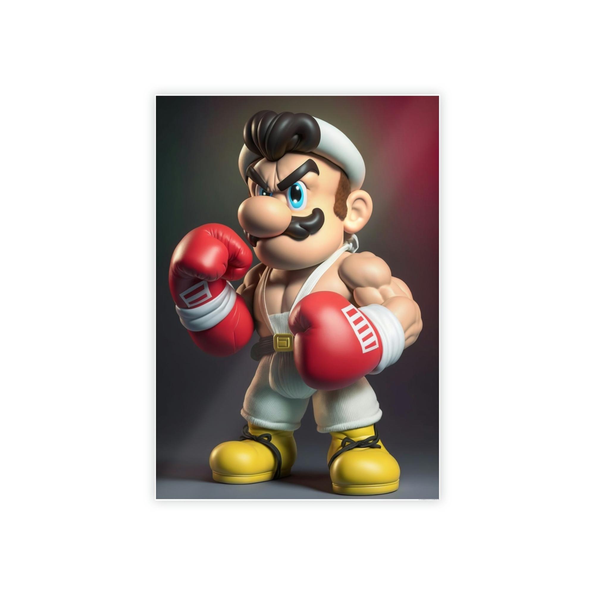 Mario Mario's Adventure: A Canvas Journey