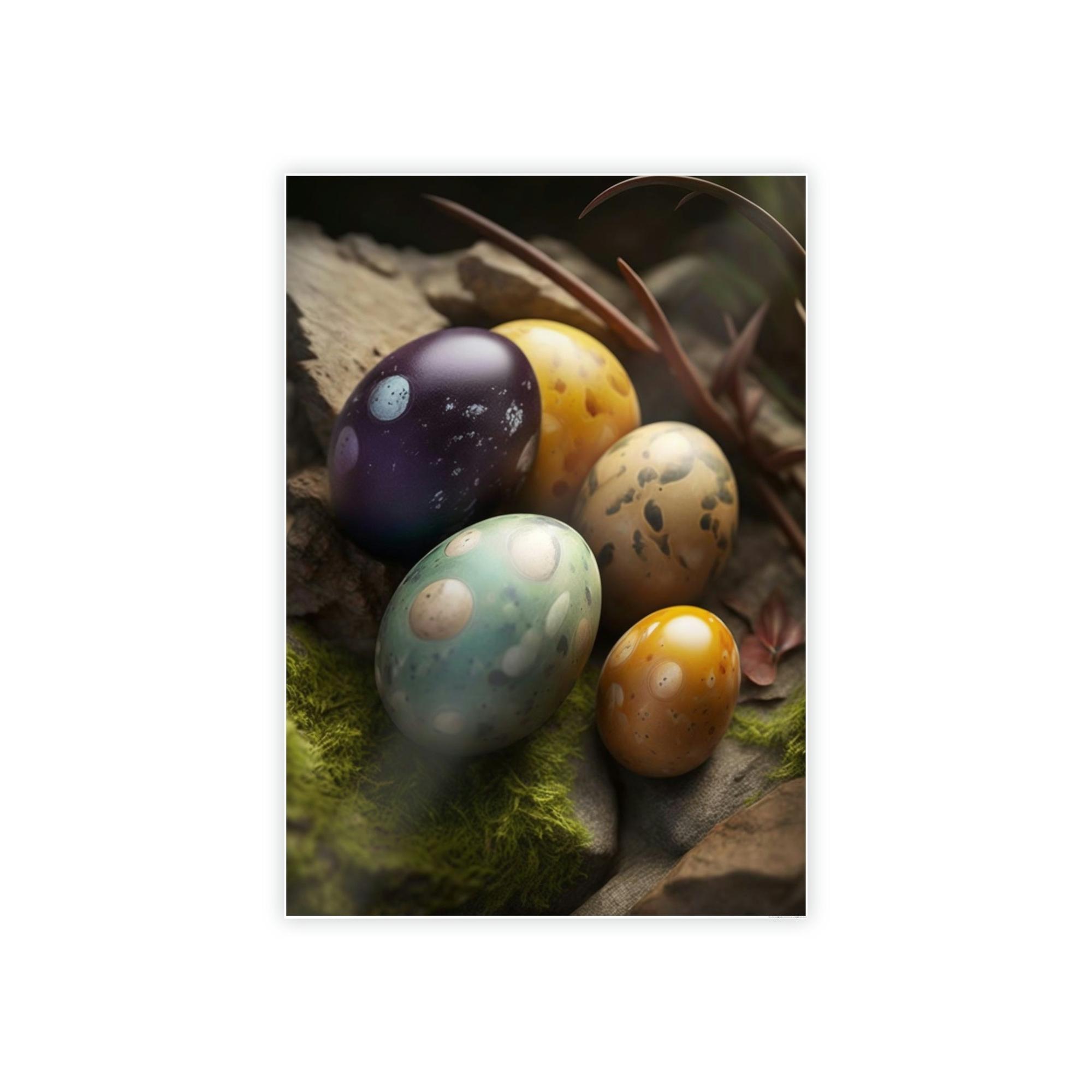 Eggs Eggcellent Adventure: A Whimsical Painting of Eggs