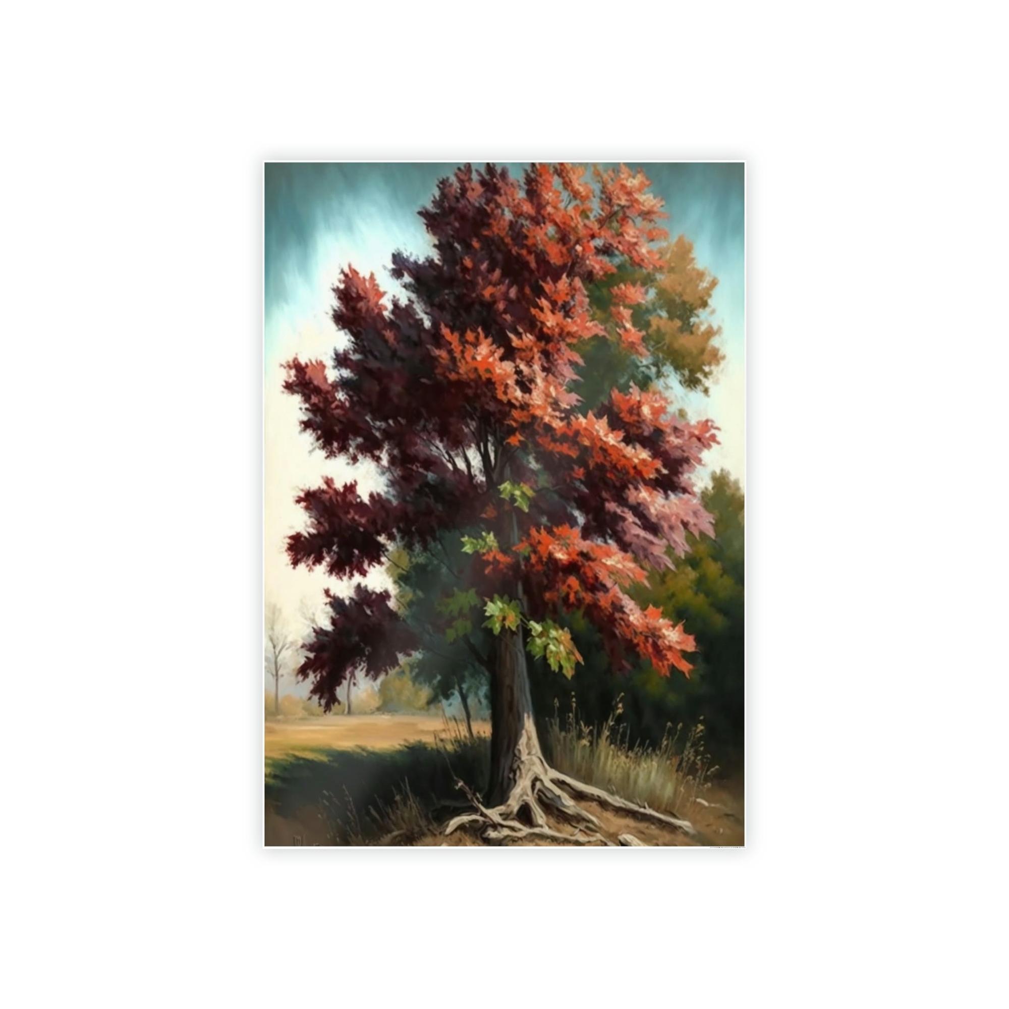 Maple Trees A Canopy of Color: Majestic Maple Trees