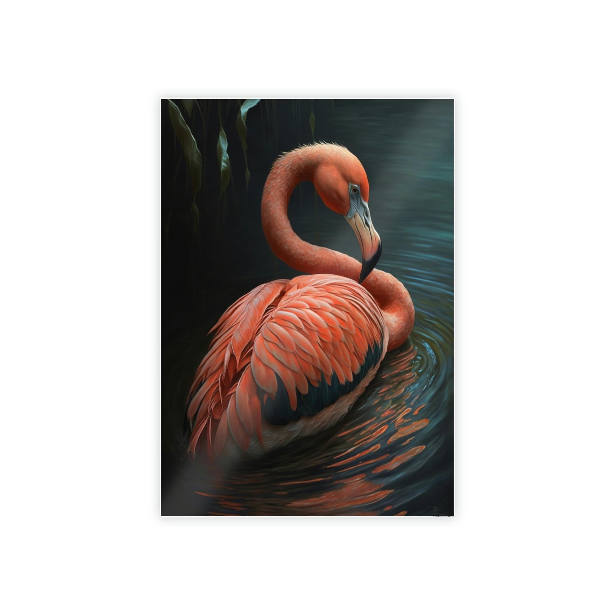 Flamingos Flamingo Serenade: A Canvas of Tropical Sounds and Colors