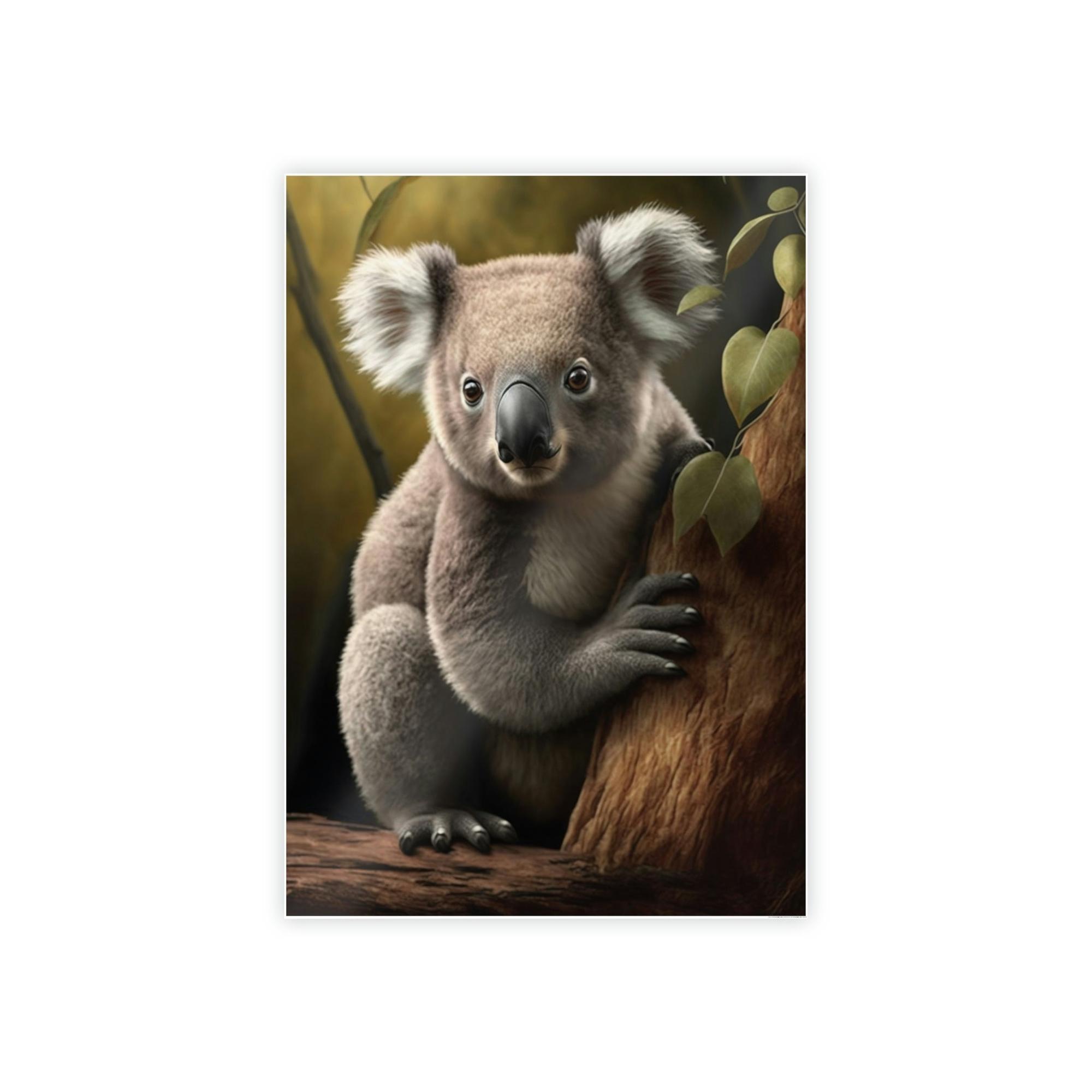 Koalas Eucalyptus Dreams: A Stunning and Relaxing Koala Painting on Canvas