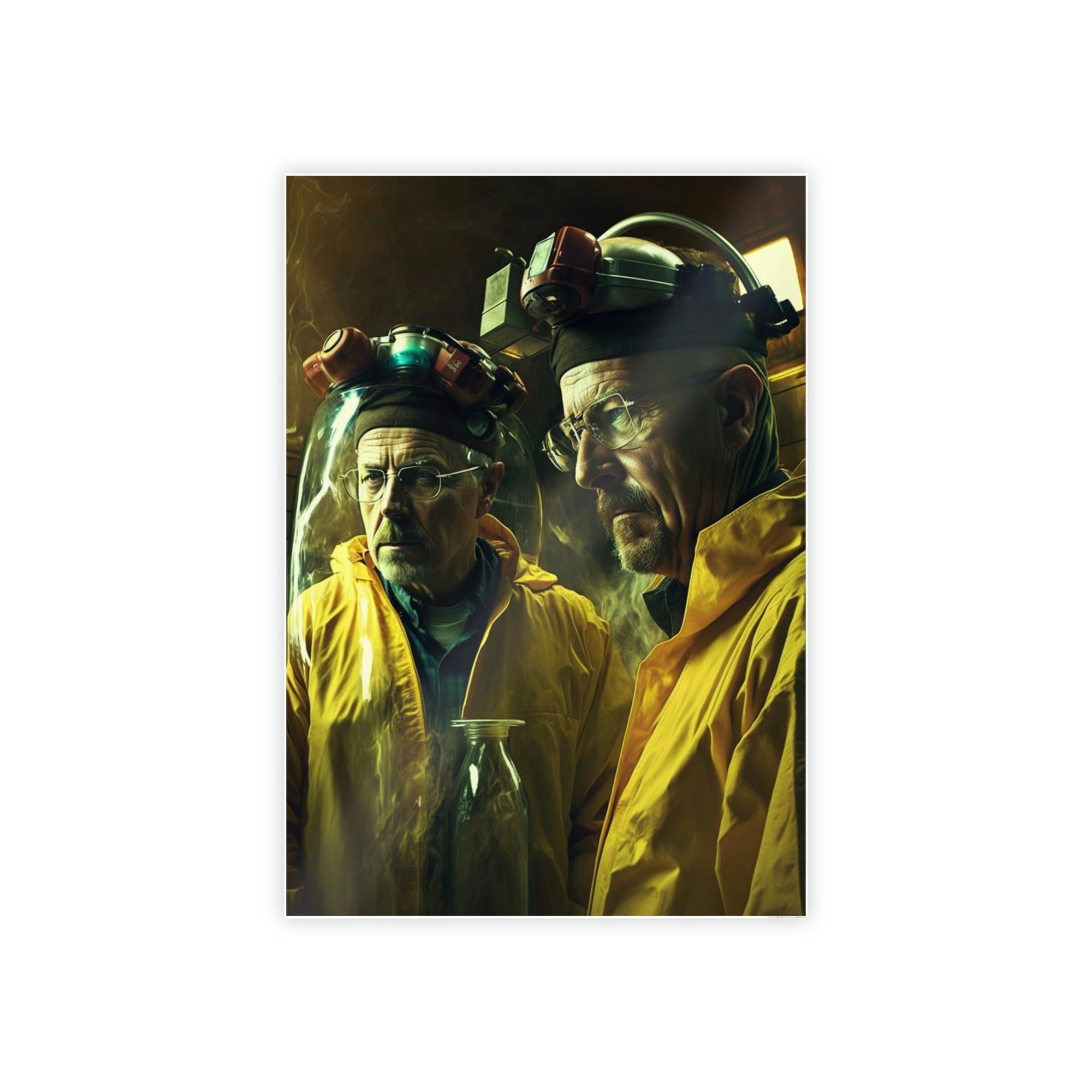 Breaking Bad Breaking Bad: The Ultimate Tribute in Framed Canvas Art