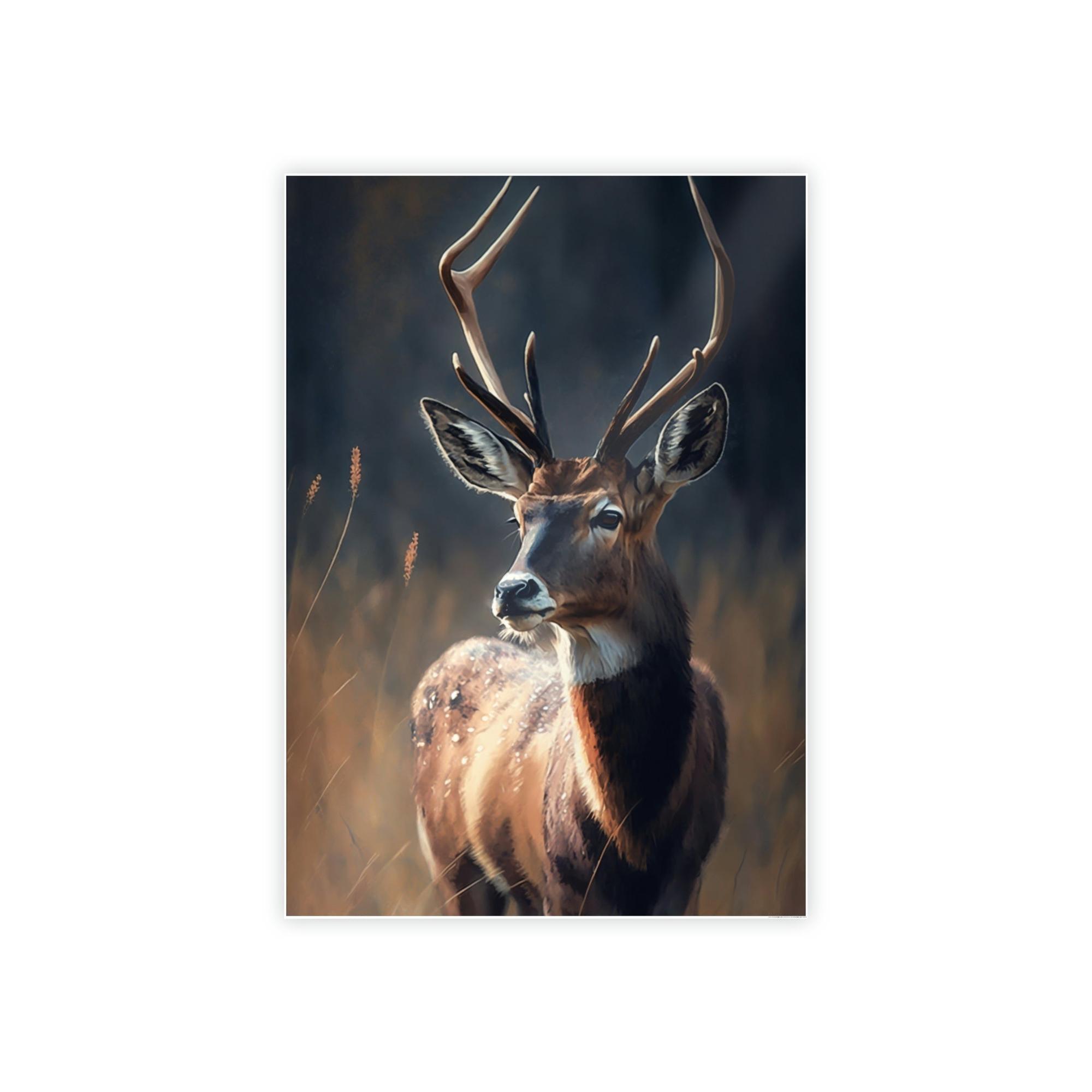 Deers The Spirit of Deer: A Canvas Artistic Collection