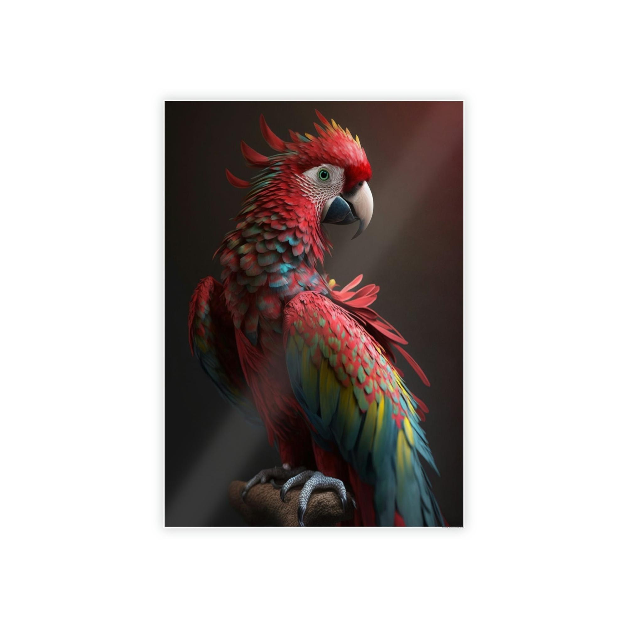 Parrots Winged Wonders: A Canvas of Parrot Majesty and Magic