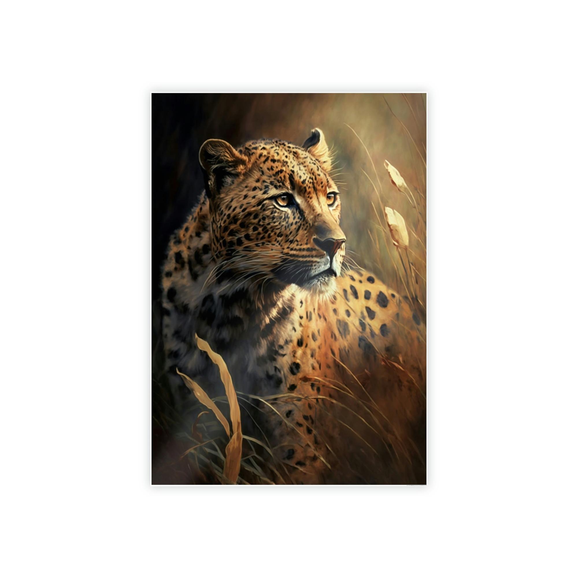 Cheetahs Fierce and Fast: Cheetahs on Dynamic Framed Canvas